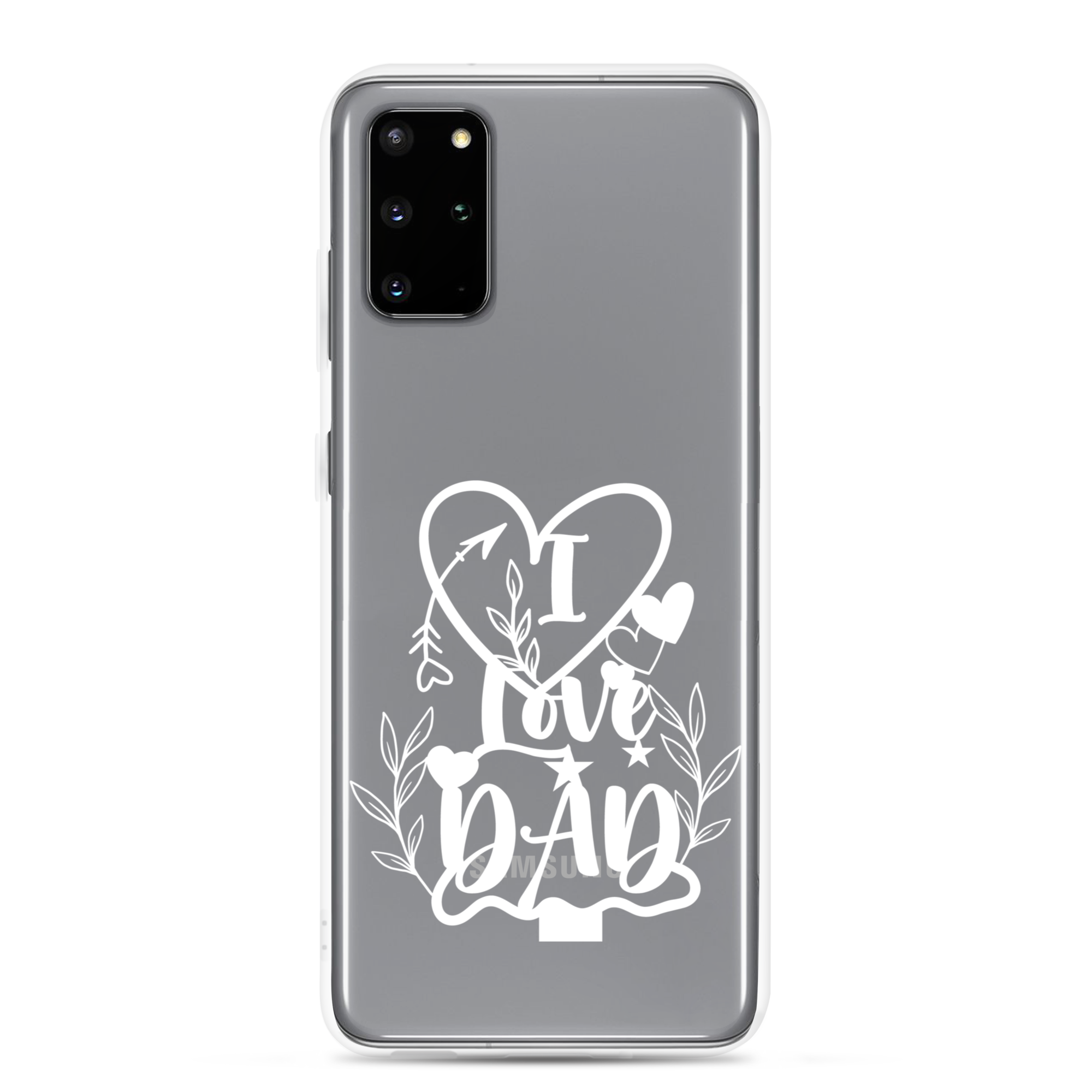 I Love Dad Clear Case for Samsung®