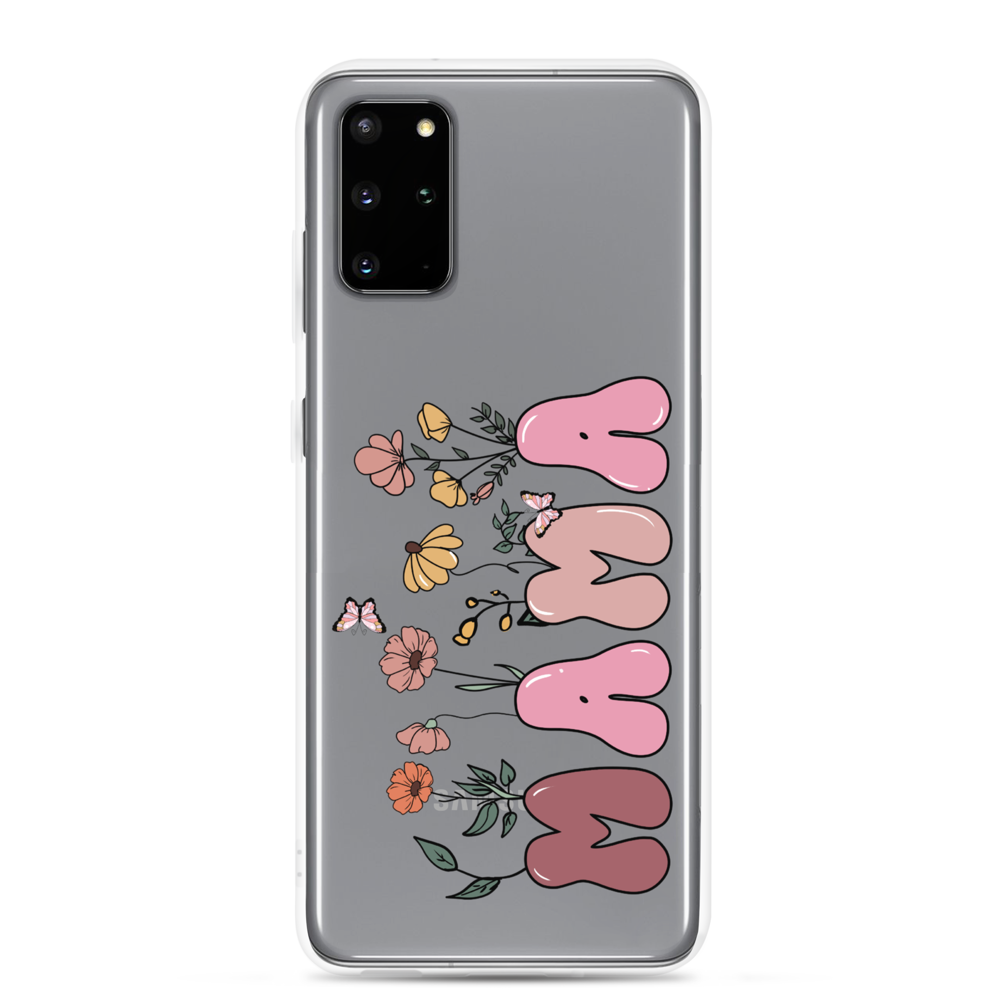 Floral Mama Clear Case for Samsung®