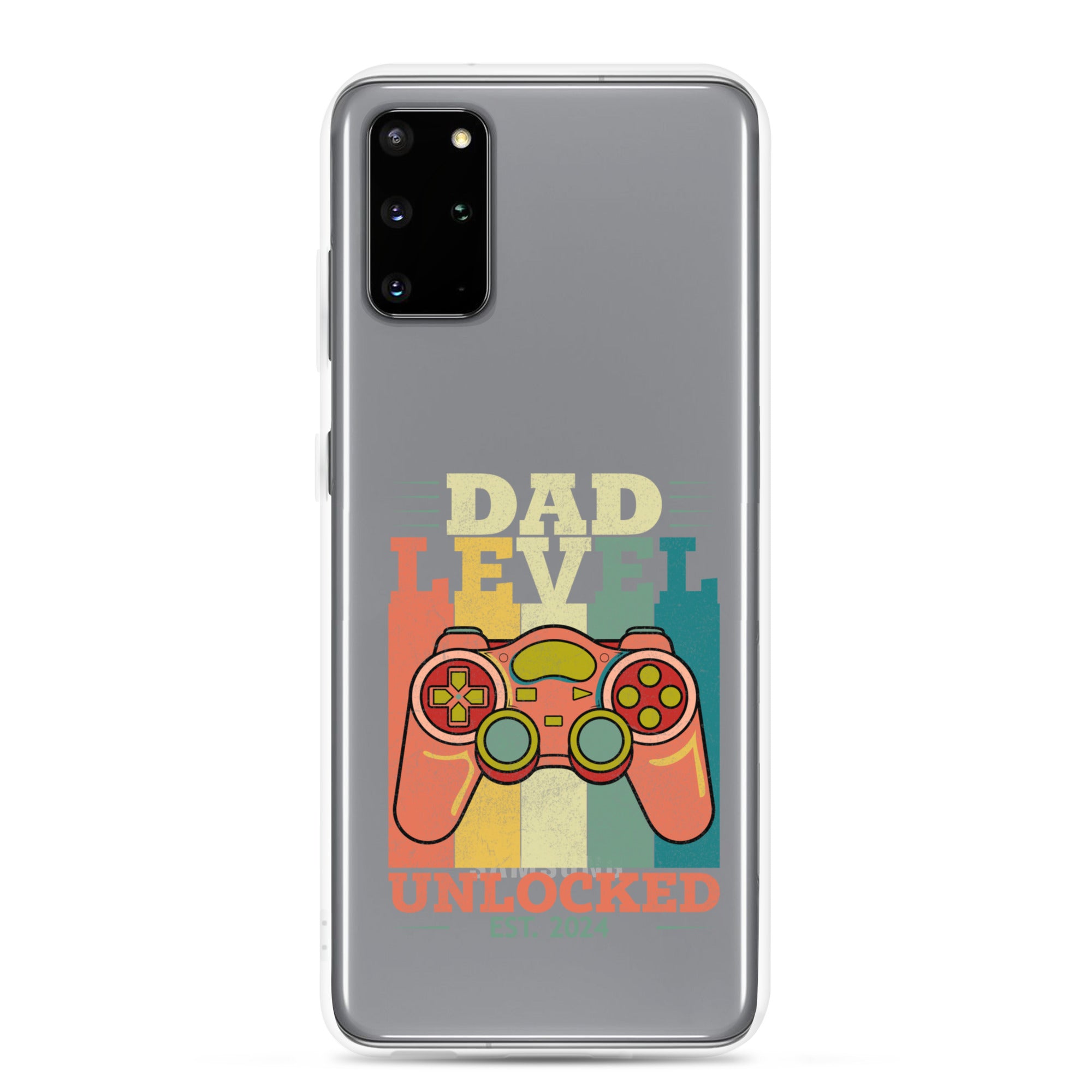 Dad Level Unlocked EST. 2024 Clear Case for Samsung®