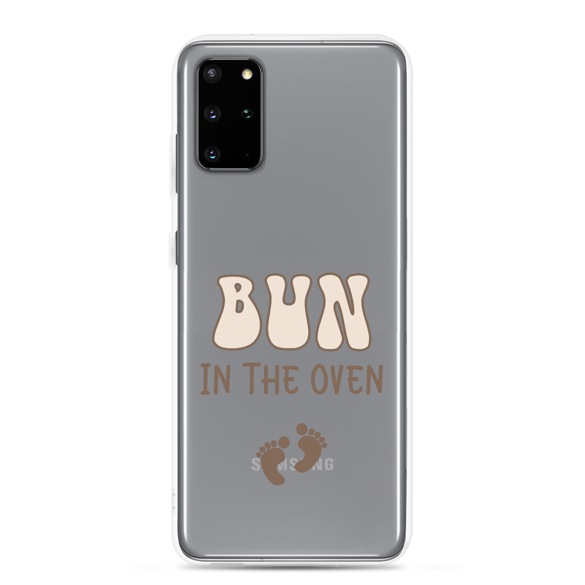 Bun In The Oven Clear Case for Samsung®