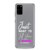 Just Want to Tell You A Secret I'm Pregnant Clear Case for Samsung®