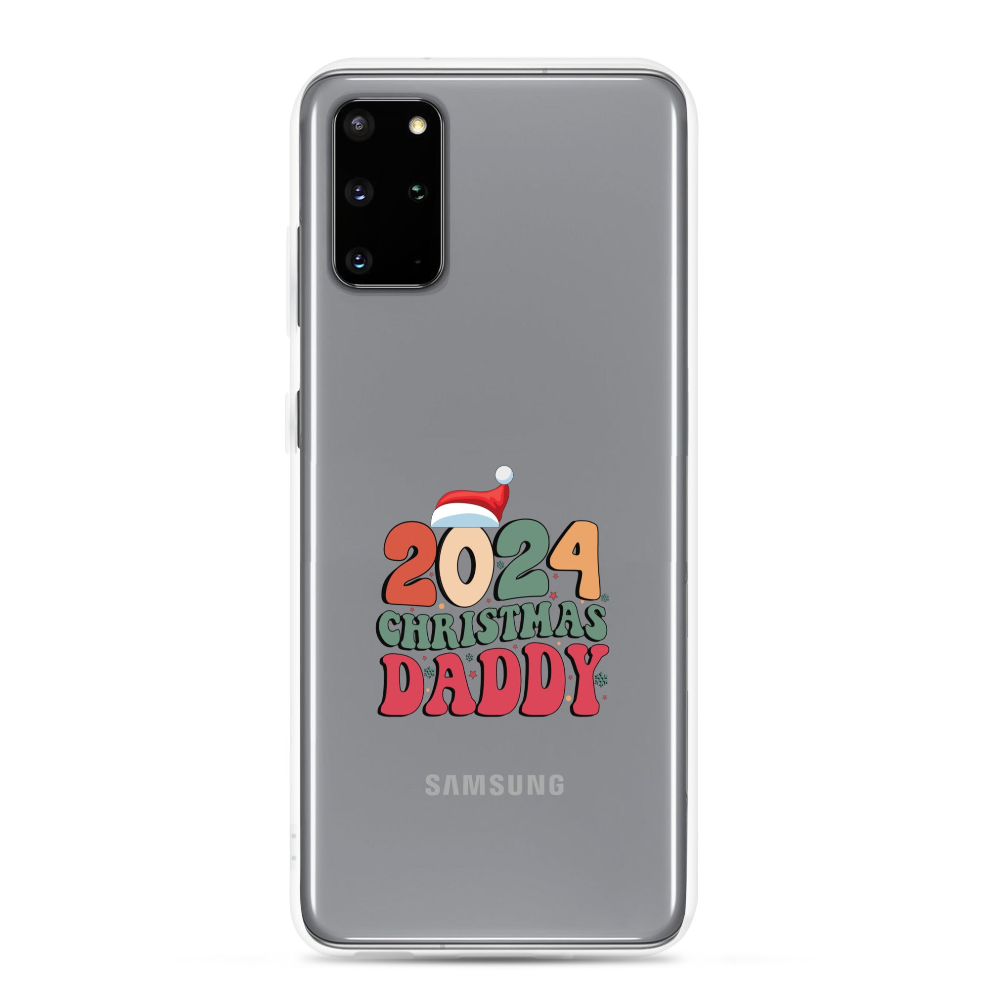 2024 Christmas Daddy Clear Case for Samsung®