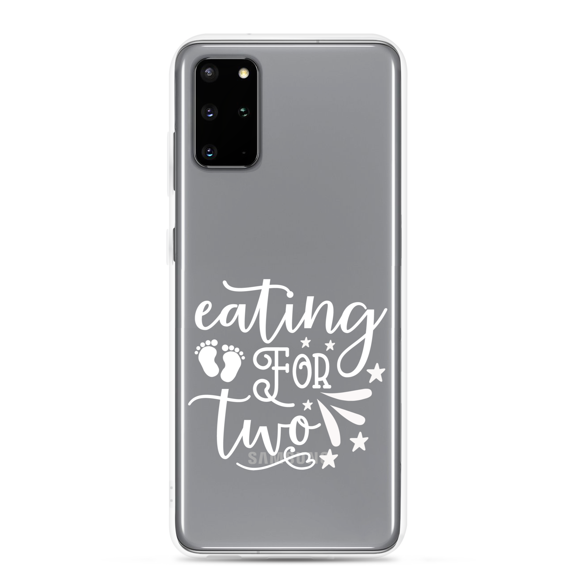 I'm Eating for Two Clear Case for Samsung®