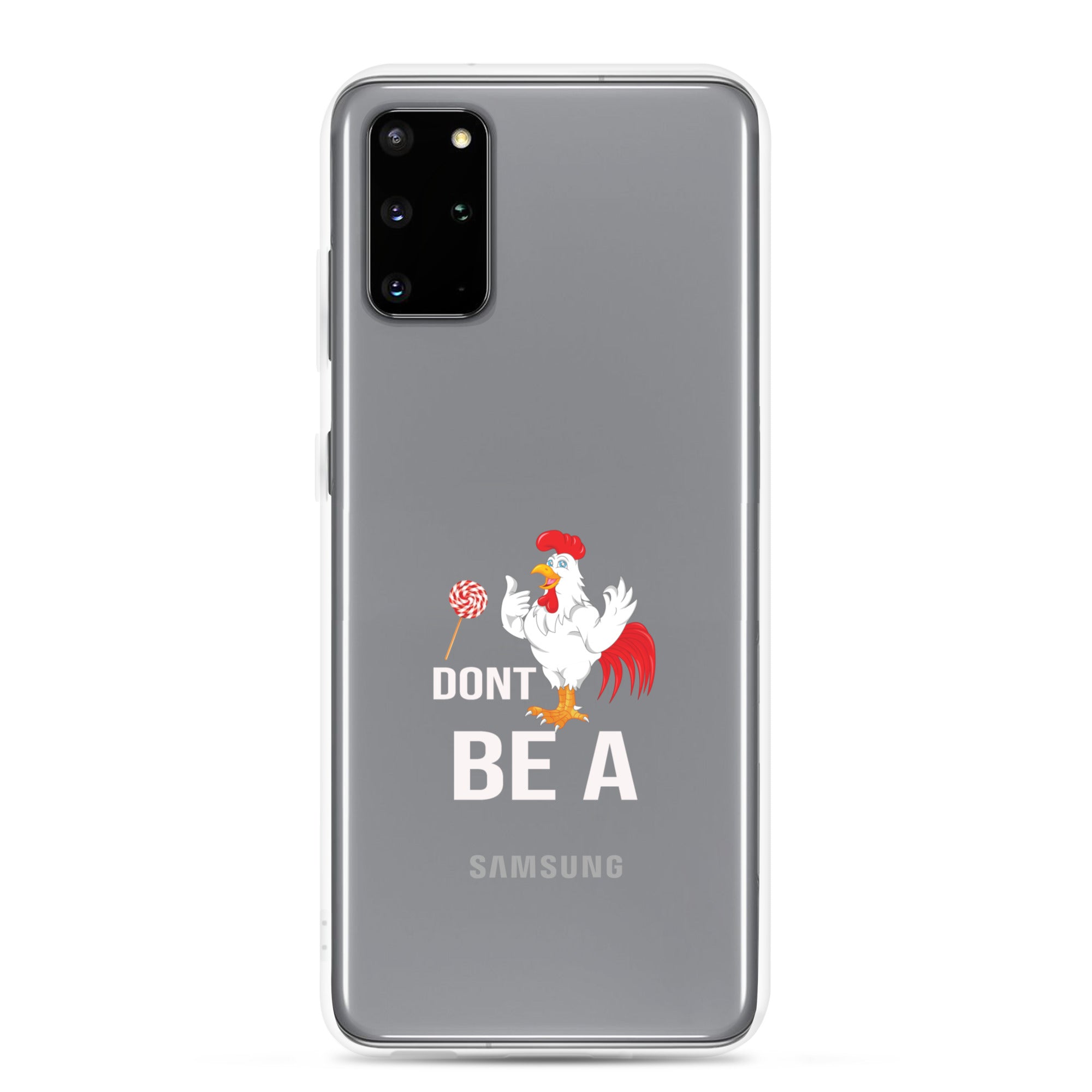 Don't Be A Sucker Funny Fathers Day Clear Case for Samsung®