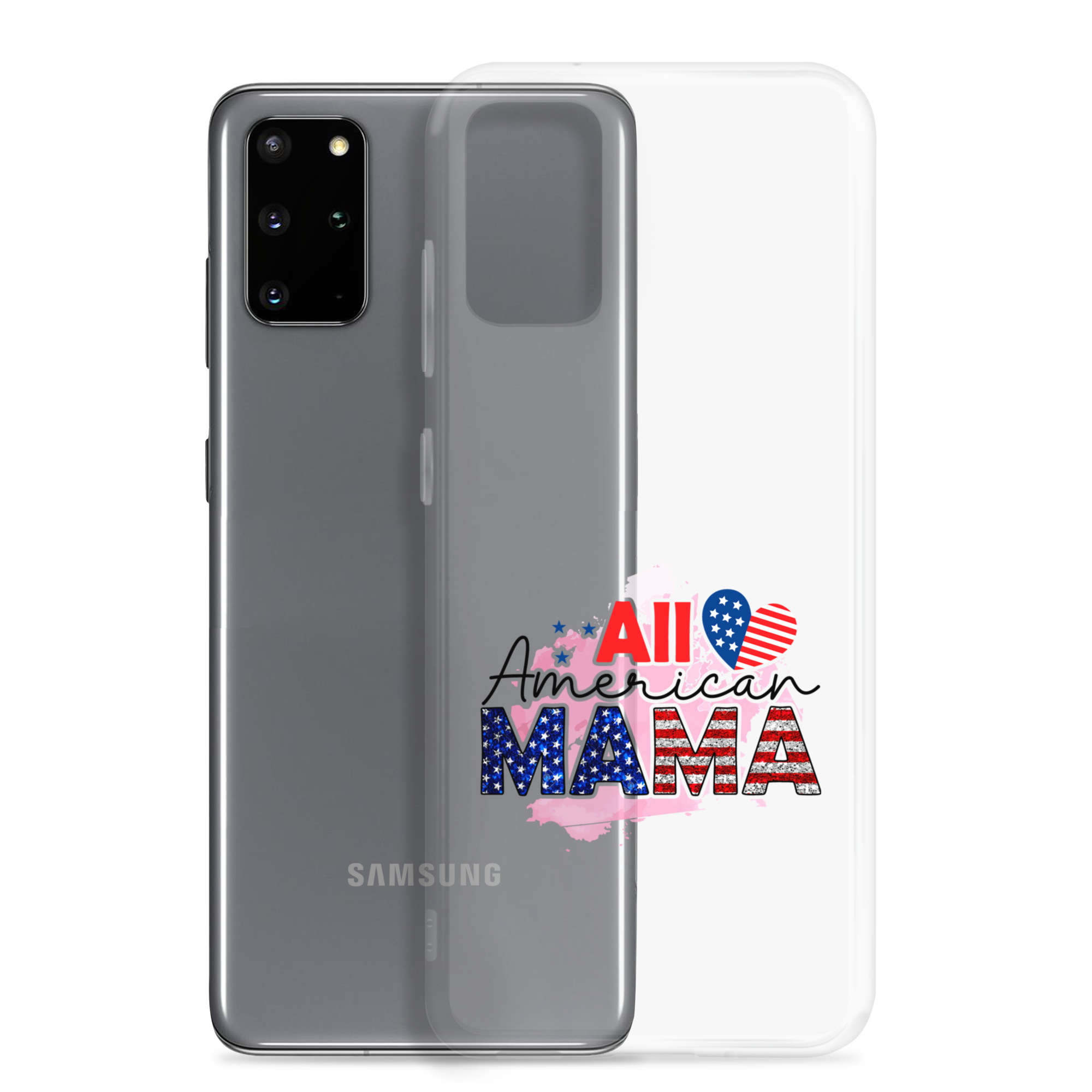 All American Mama Clear Case for Samsung®