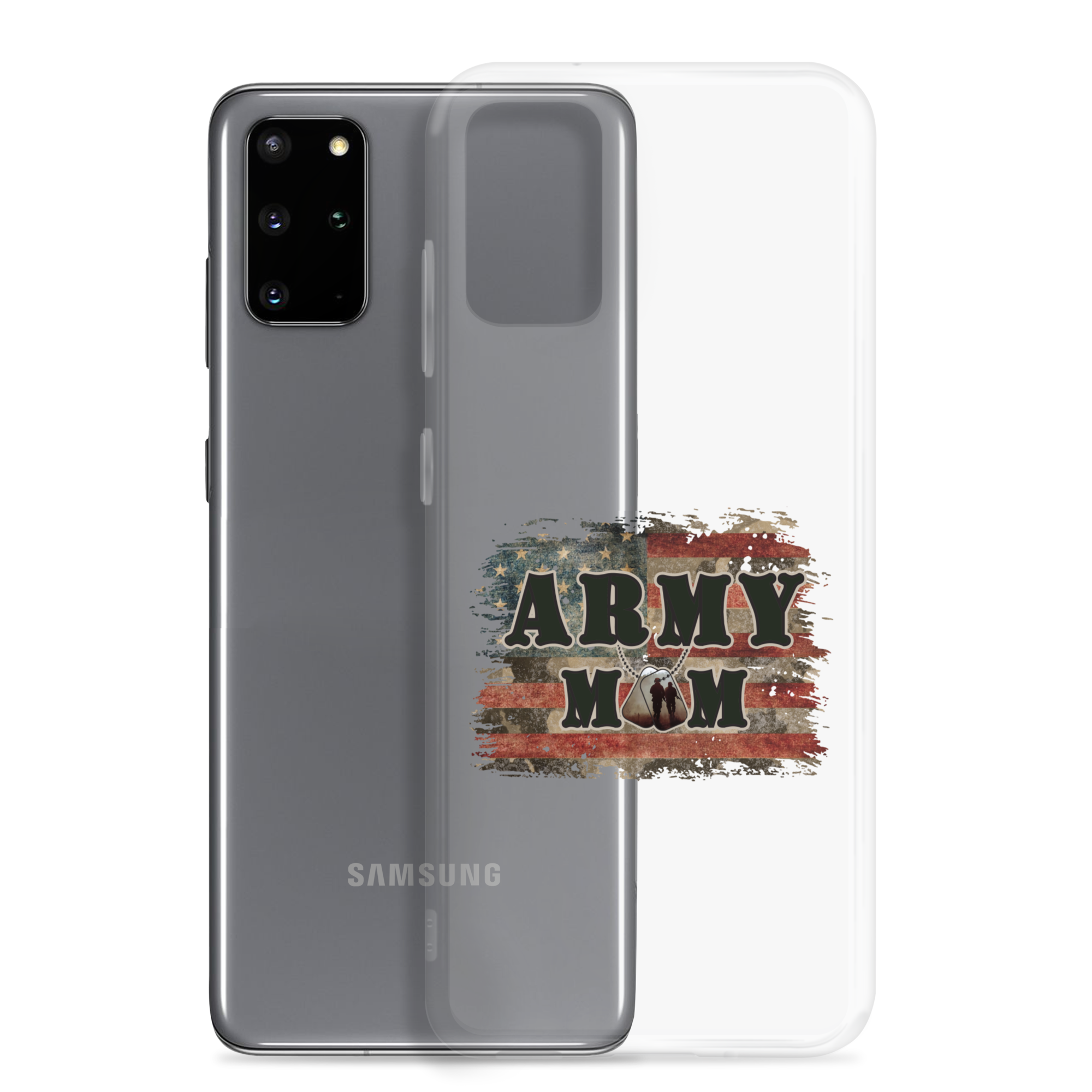 Army Mom Clear Case for Samsung®