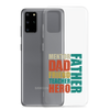 Mentor Dad Fiend Teacher Hero Father Clear Case for Samsung®