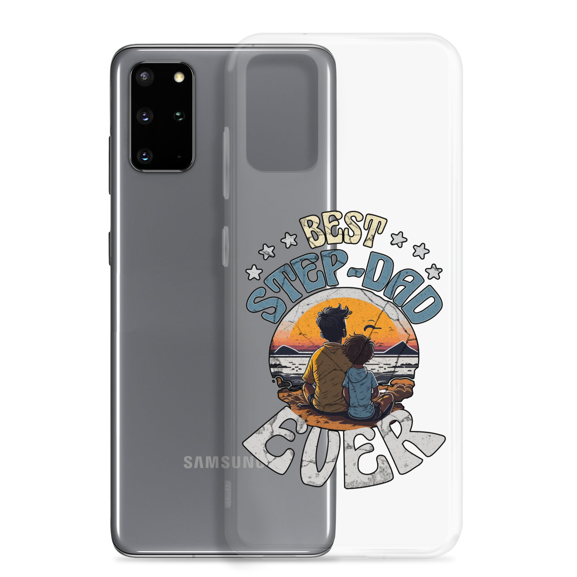 Best Step-Dad Ever Clear Case for Samsung®