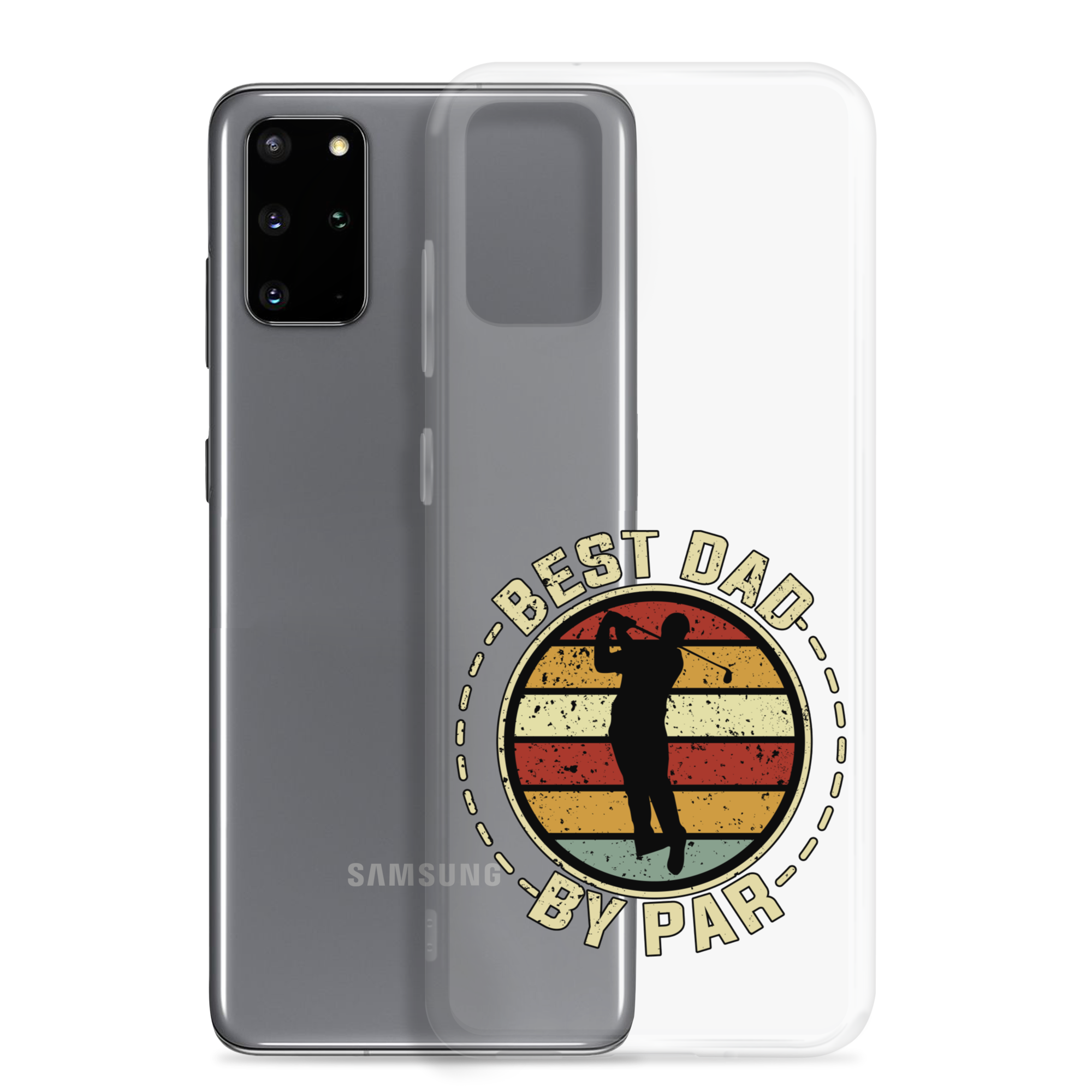 Best Dad By Par Clear Case for Samsung®