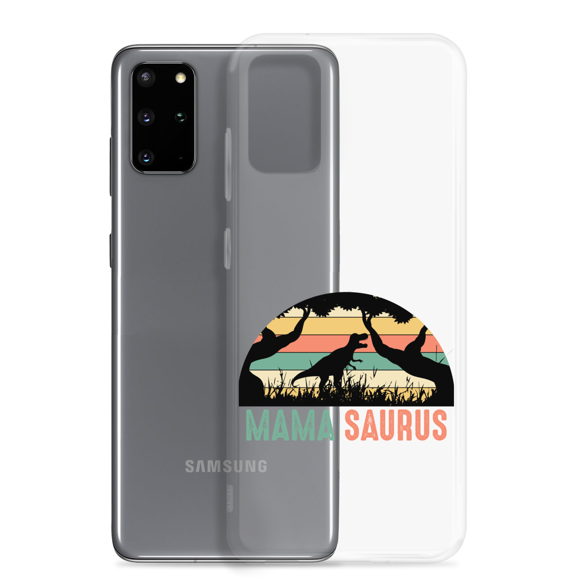 Mamasausrus Clear Case for Samsung®