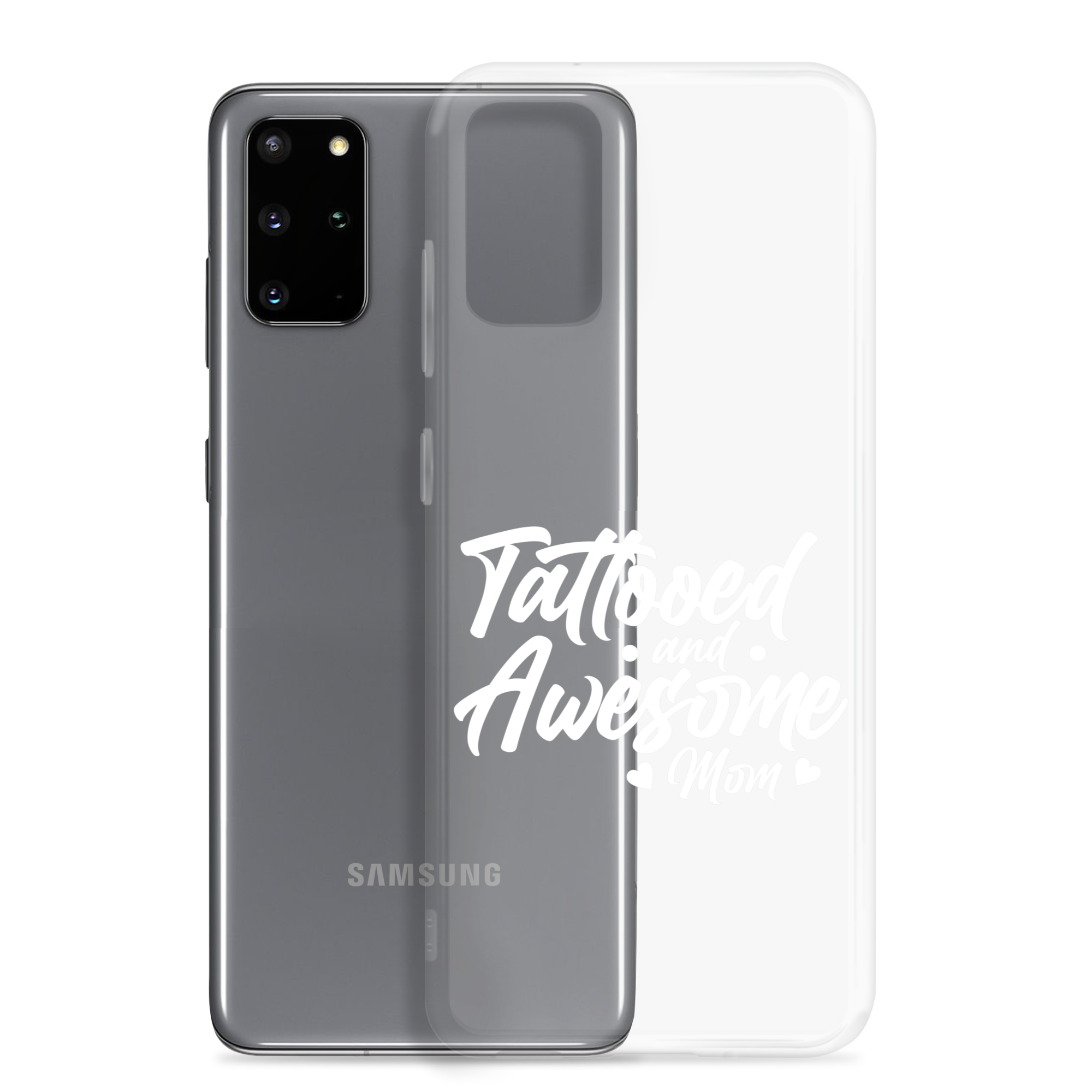 Tattooed And Awesome Mom Clear Case for Samsung®