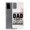 I Have Two Titles Dad And Papaw And I Rock Them Both Clear Case for Samsung®