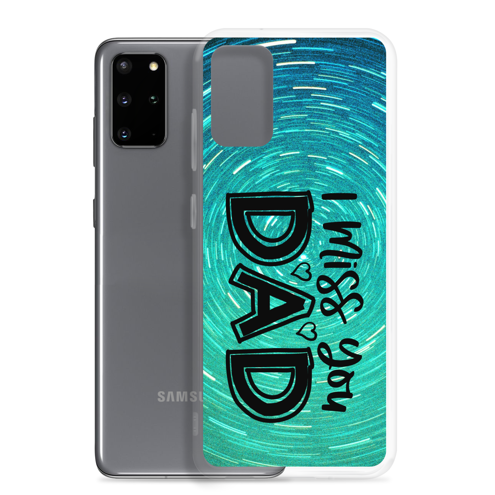 I Miss You Dad Clear Case for Samsung®