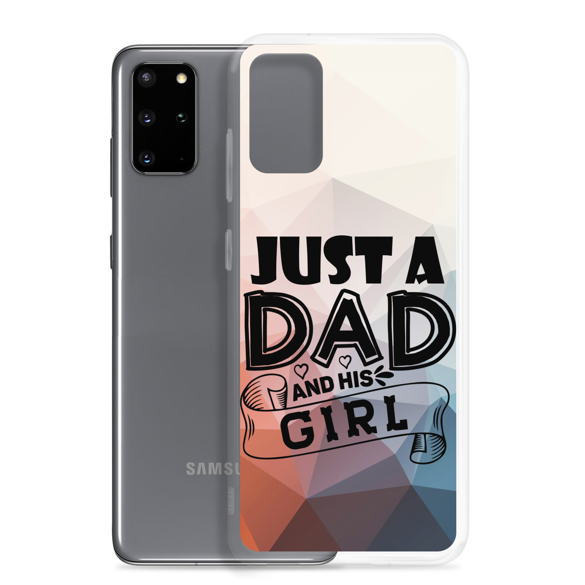 Just A Dad And His Girl Clear Case for Samsung®