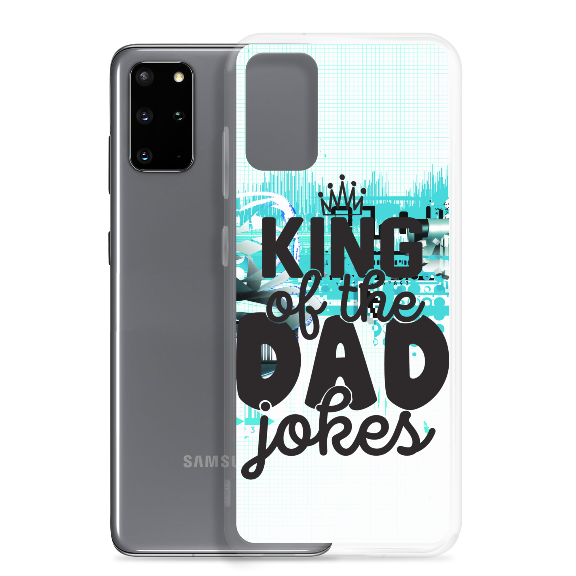 King Of The Dad Jokes Clear Case for Samsung®