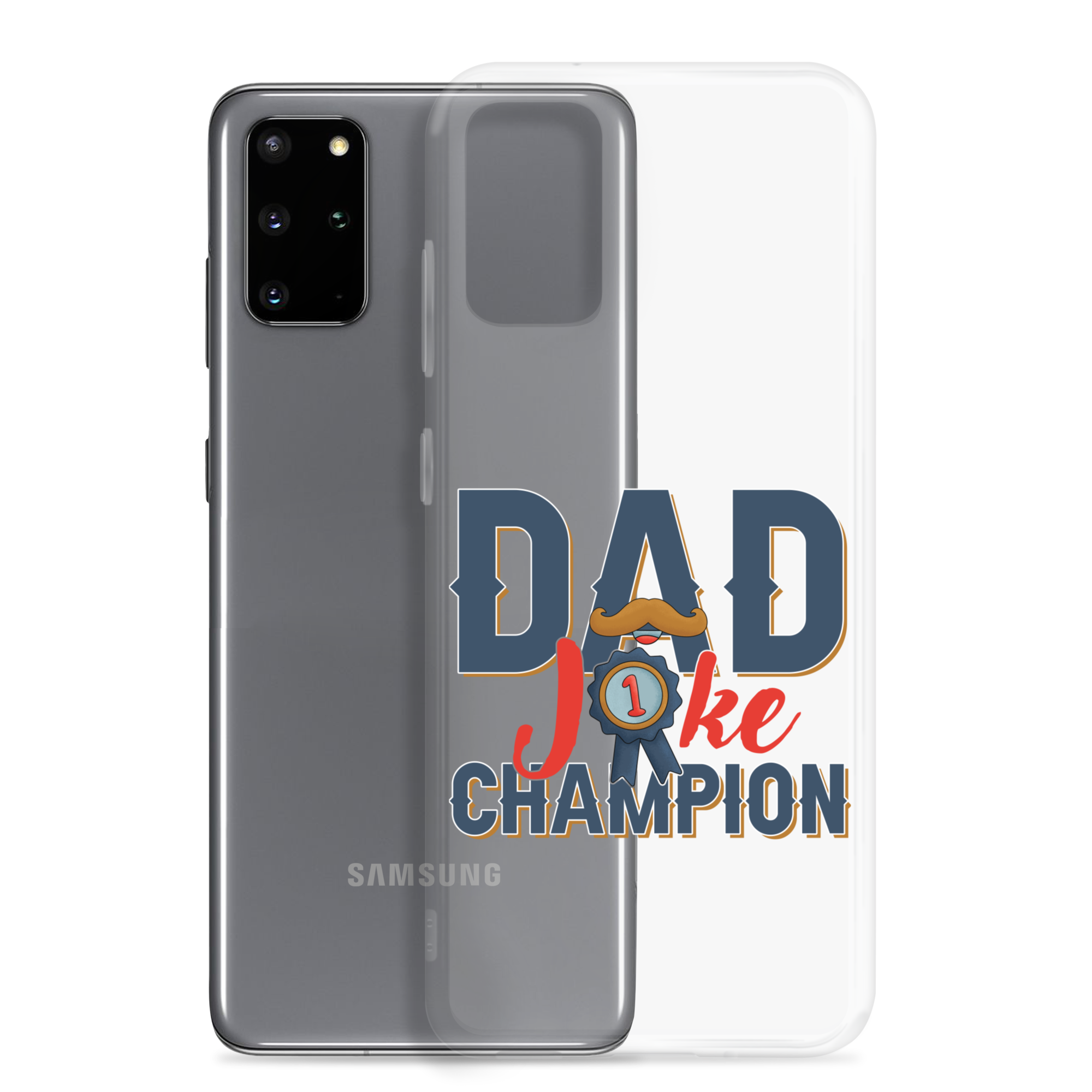 Dad Joke Champion Clear Case for Samsung®