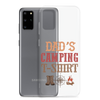 Dad's Camping T-Shirt Clear Case for Samsung®