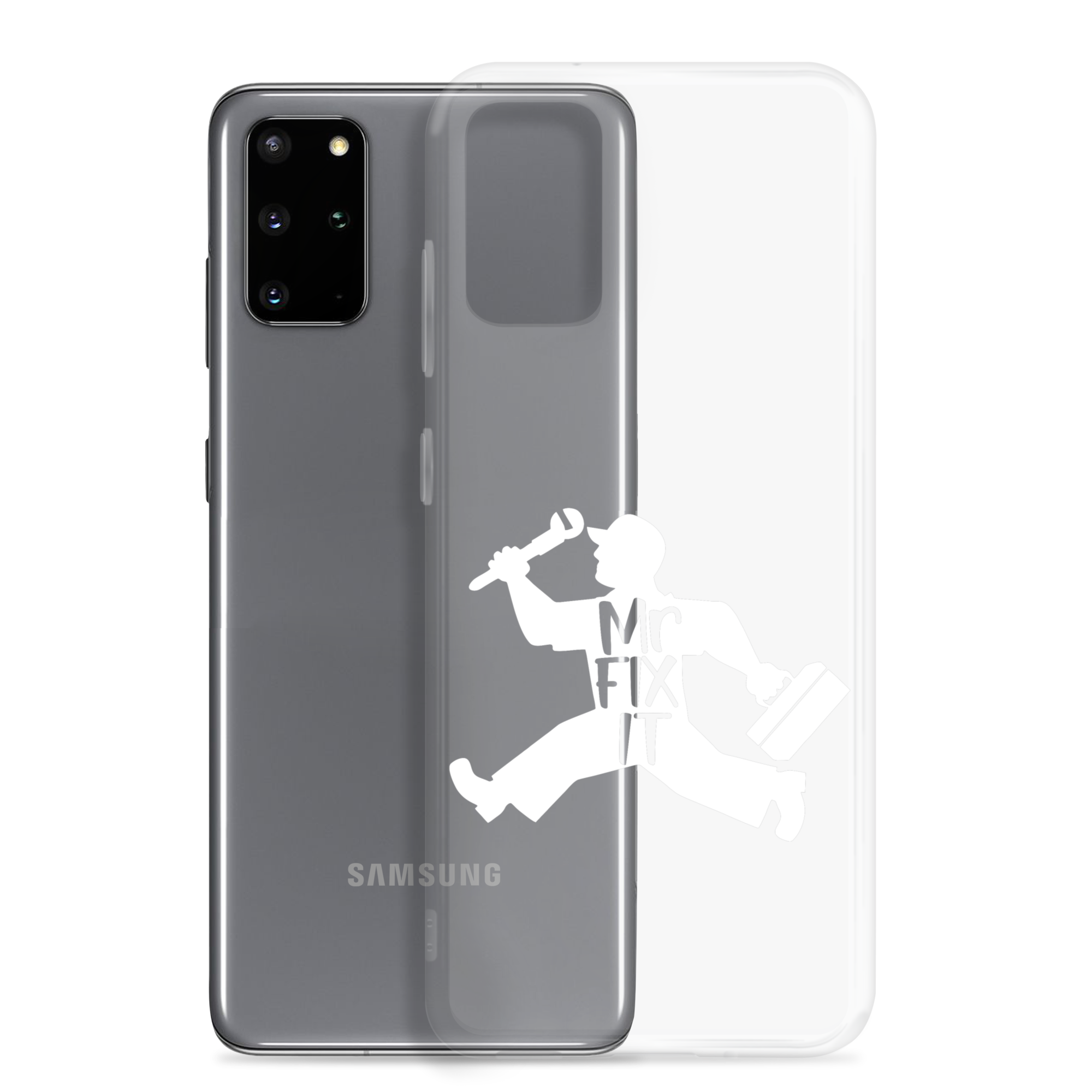 Mr fix It Clear Case for Samsung®