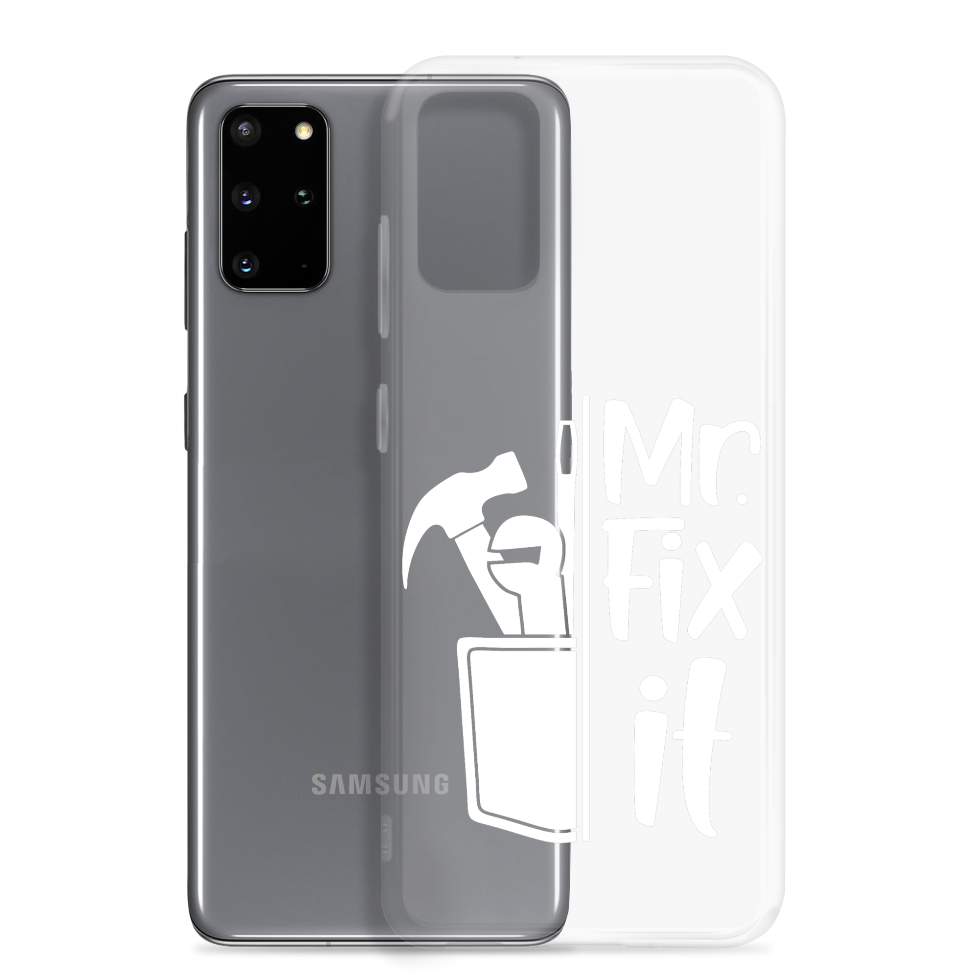 Mr fix It Clear Case for Samsung®