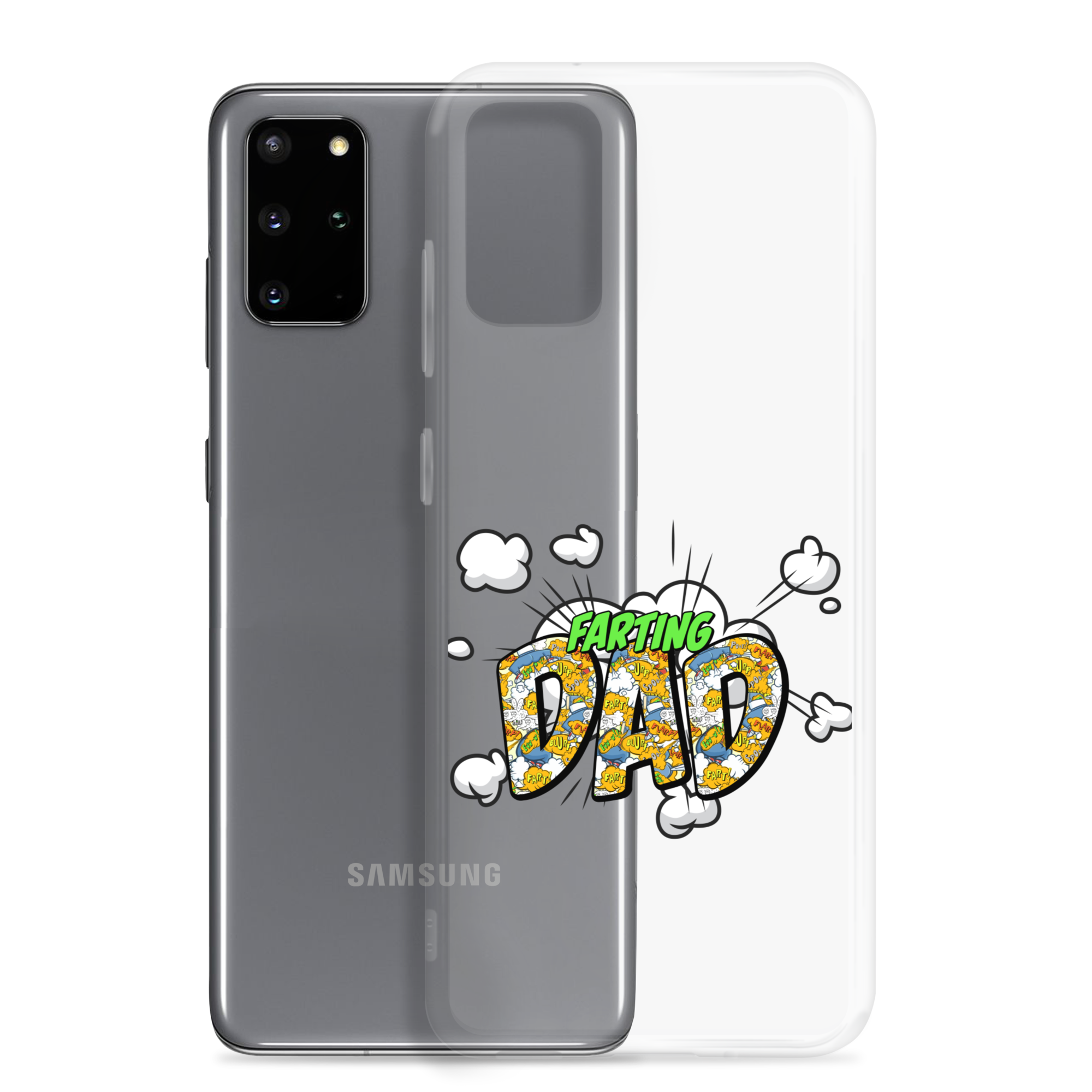 Farting Dad Clear Case for Samsung®