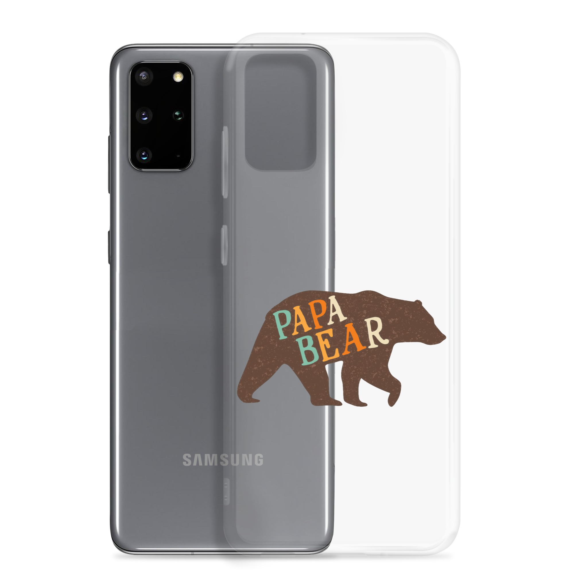 Papa Bear Clear Case for Samsung®