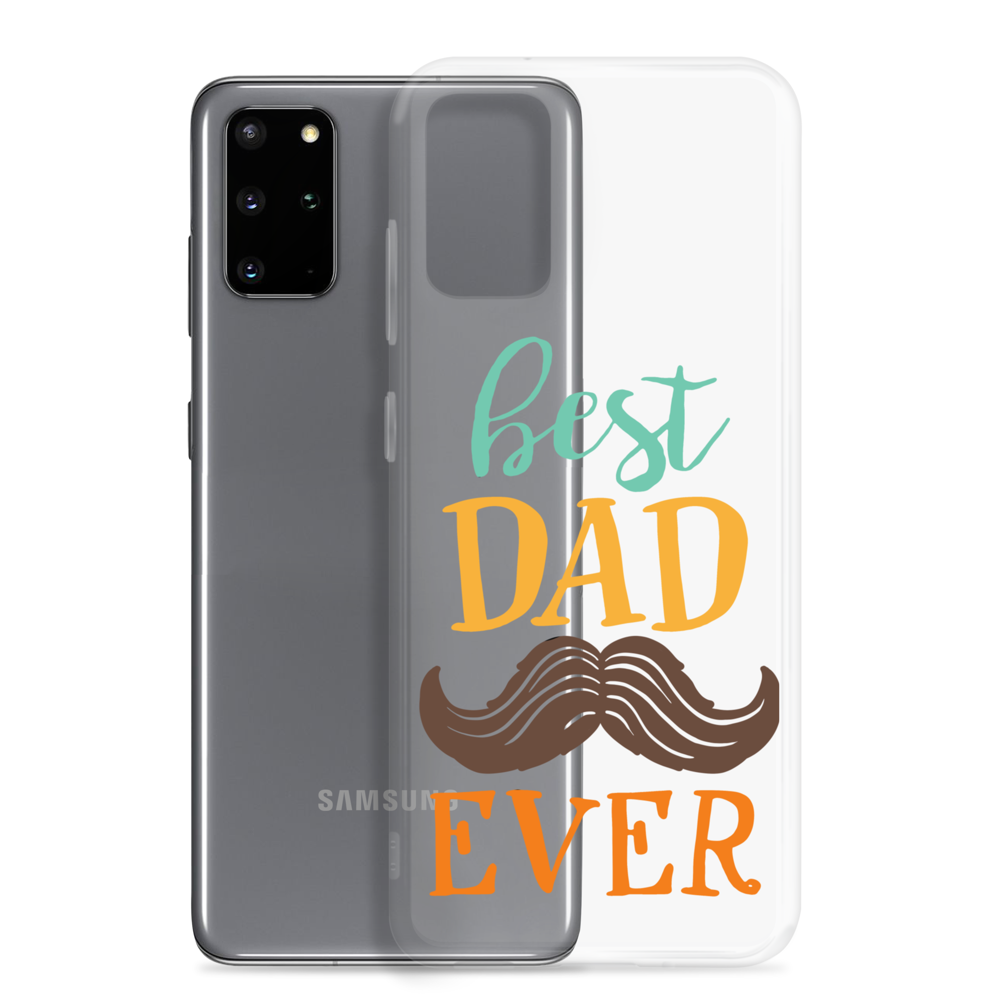 Best Dad Ever Clear Case for Samsung®