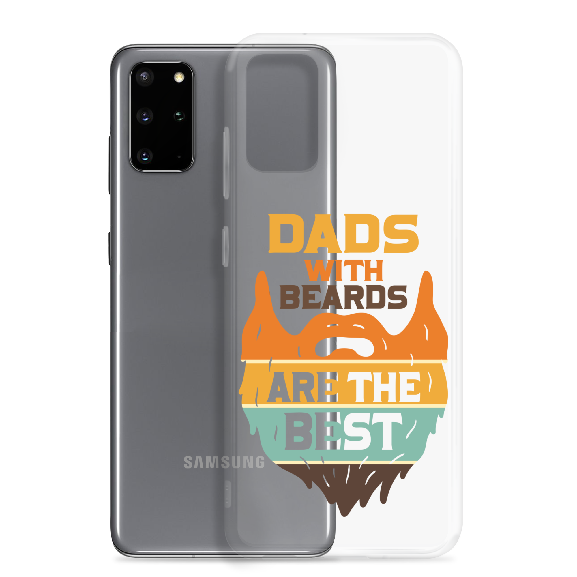 Dads With The Beard Are The Best Clear Case for Samsung®