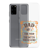 Dad Best Number 1 The Man The Myth The Legend Clear Case for Samsung®