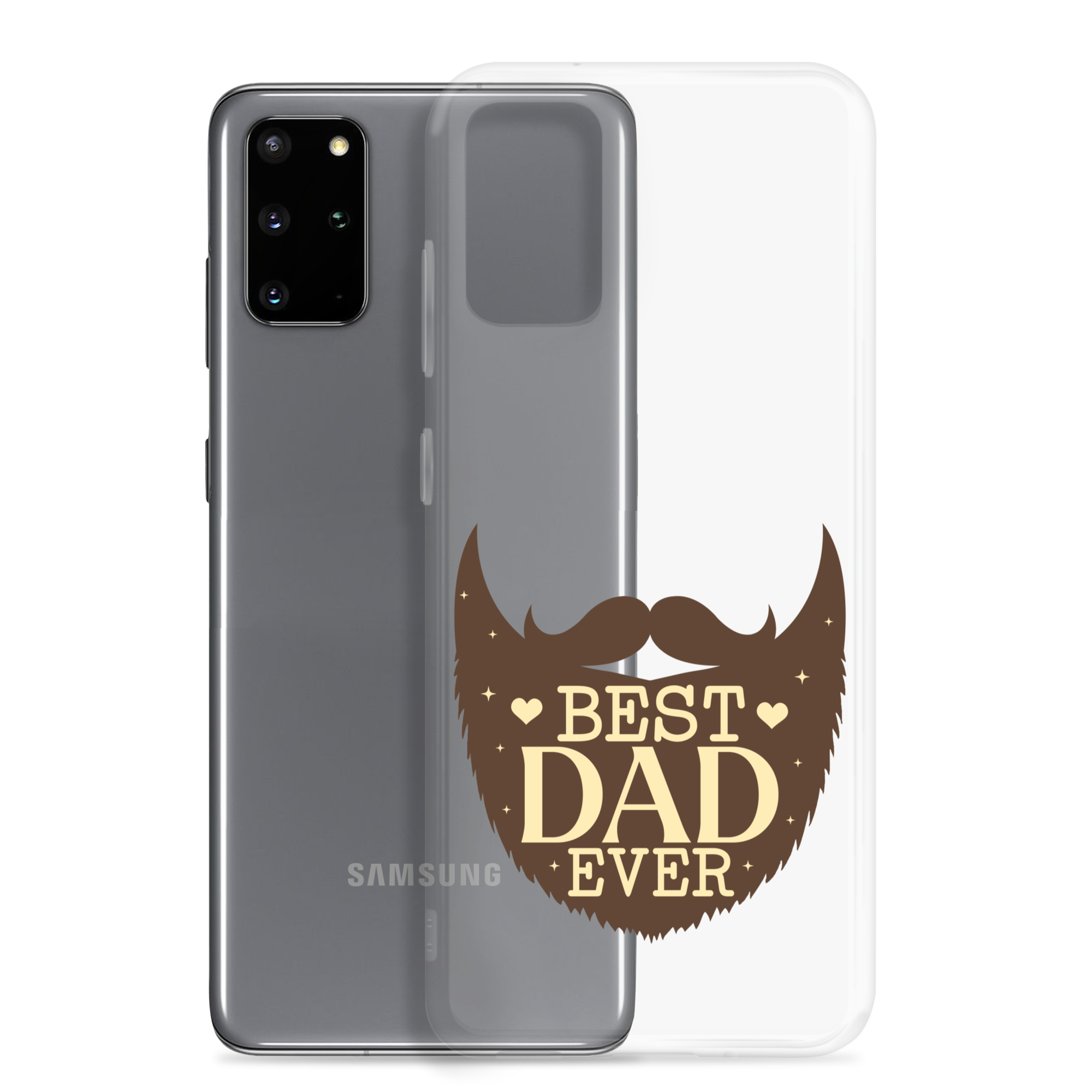 Best Dad Ever Clear Case for Samsung®