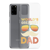 World's Greatest Dad Clear Case for Samsung®