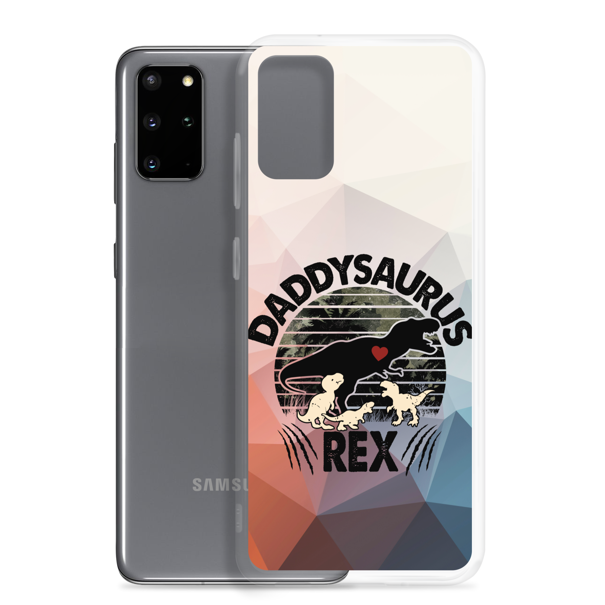 Daddysaurus Rex Clear Case for Samsung®