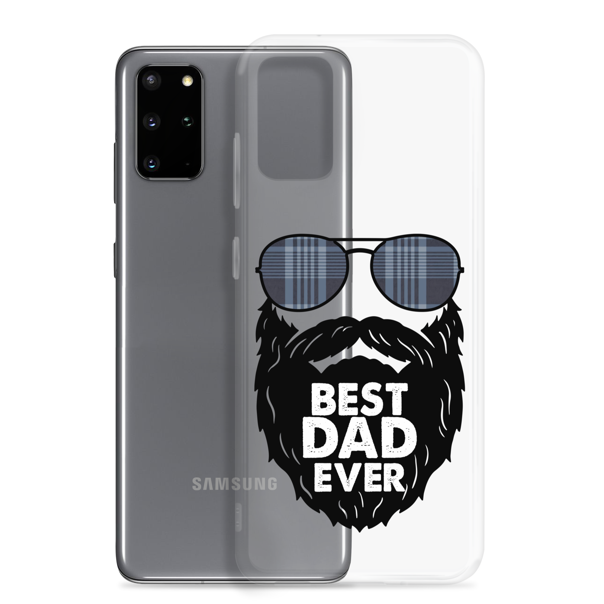 Best Dad Ever Clear Case for Samsung®