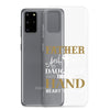 Father And Daughter Tide By Hand Heart To Heart Clear Case for Samsung®