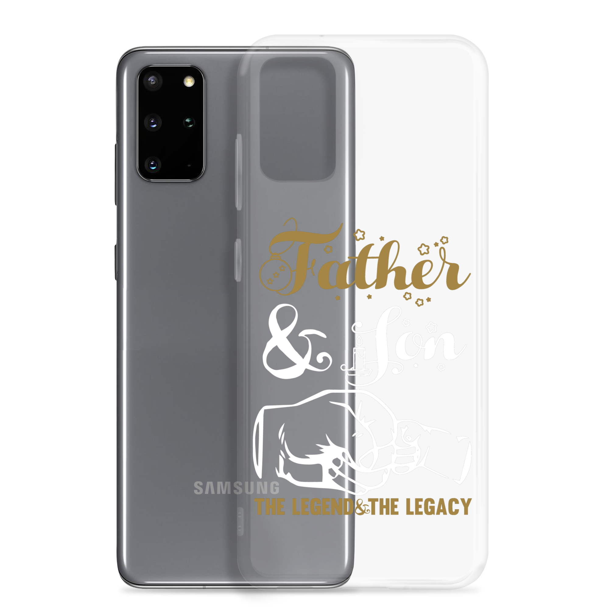 Father And Son The Legend And The Legacy Clear Case for Samsung®