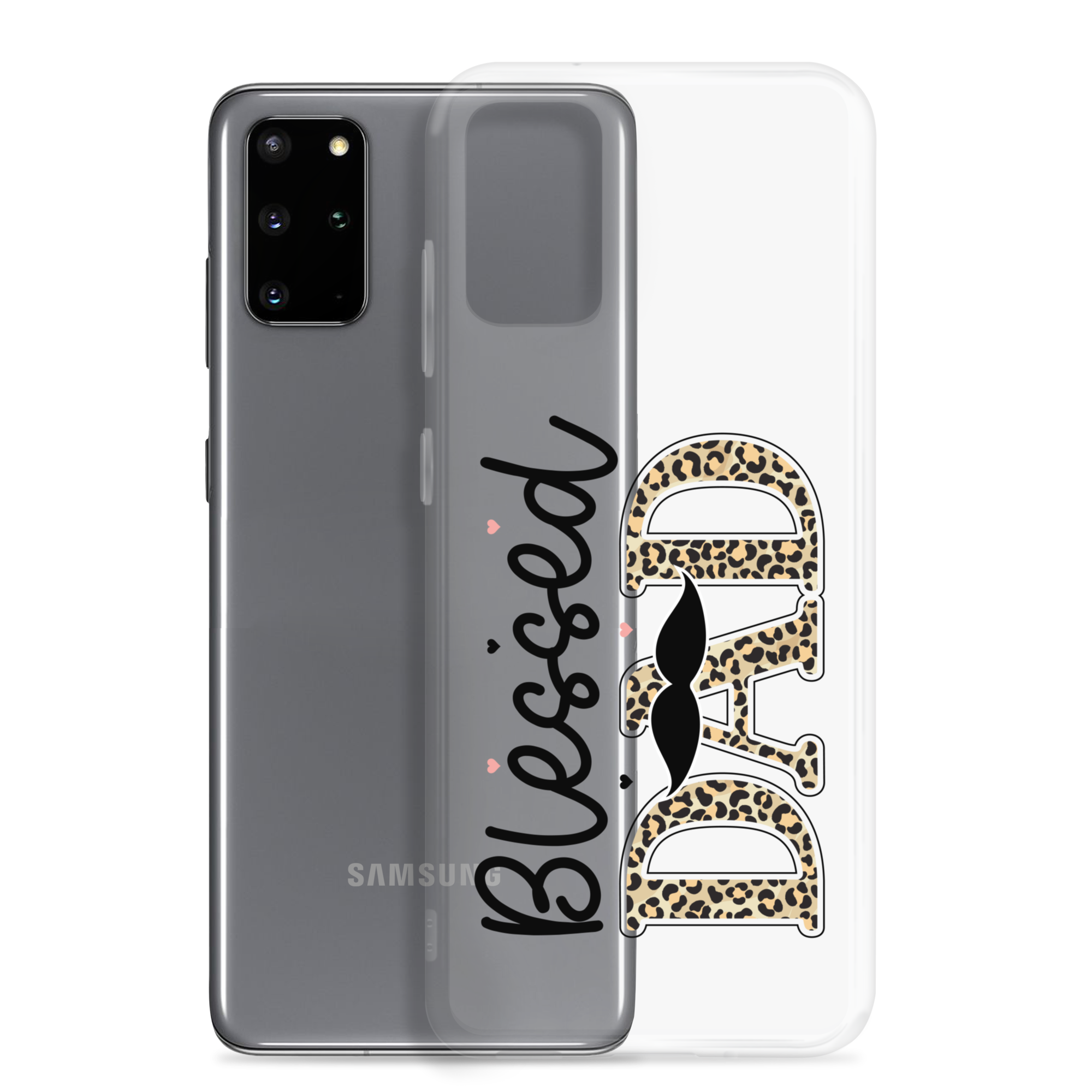 Blessed Dad Clear Case for Samsung®