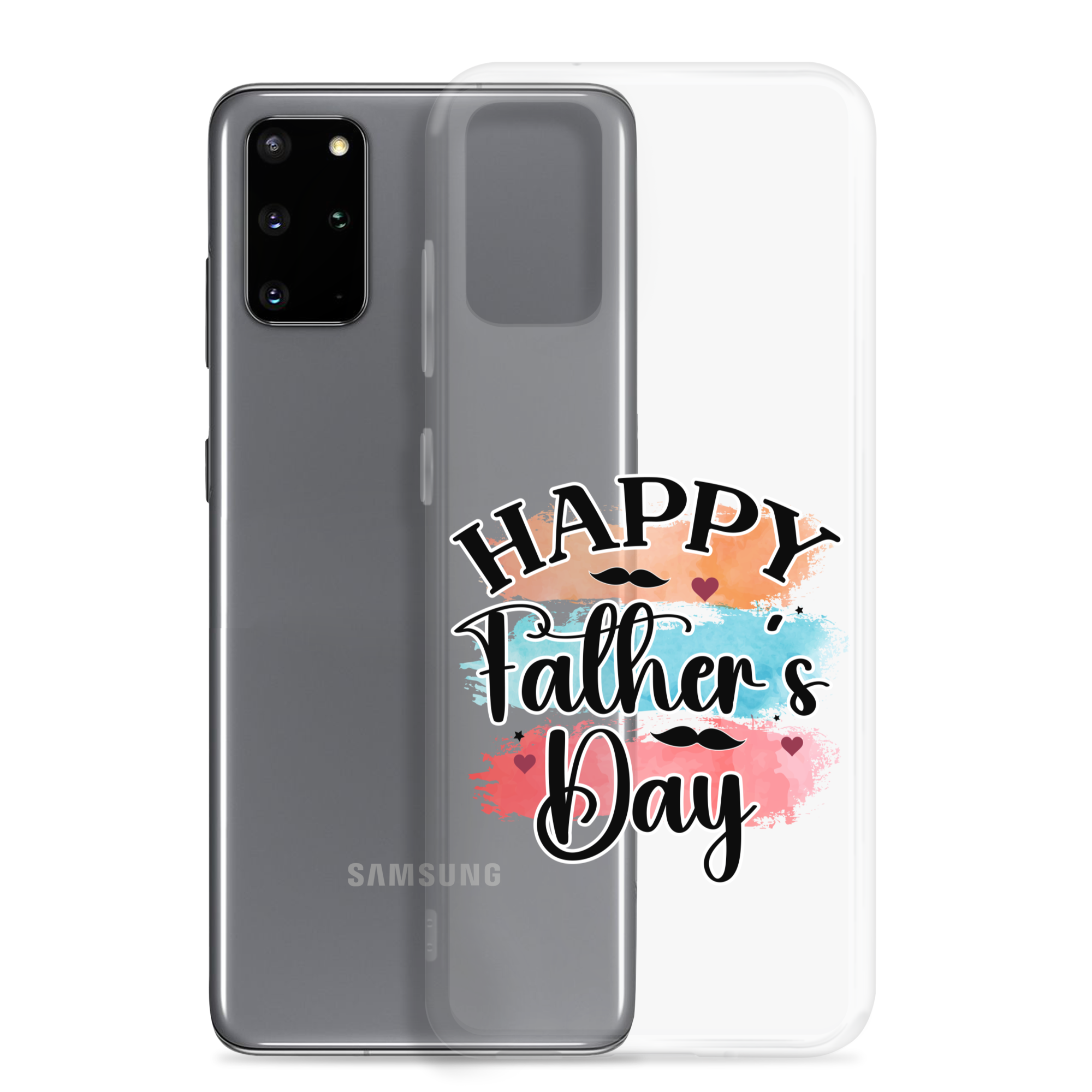 Happy Father's Day Clear Case for Samsung®