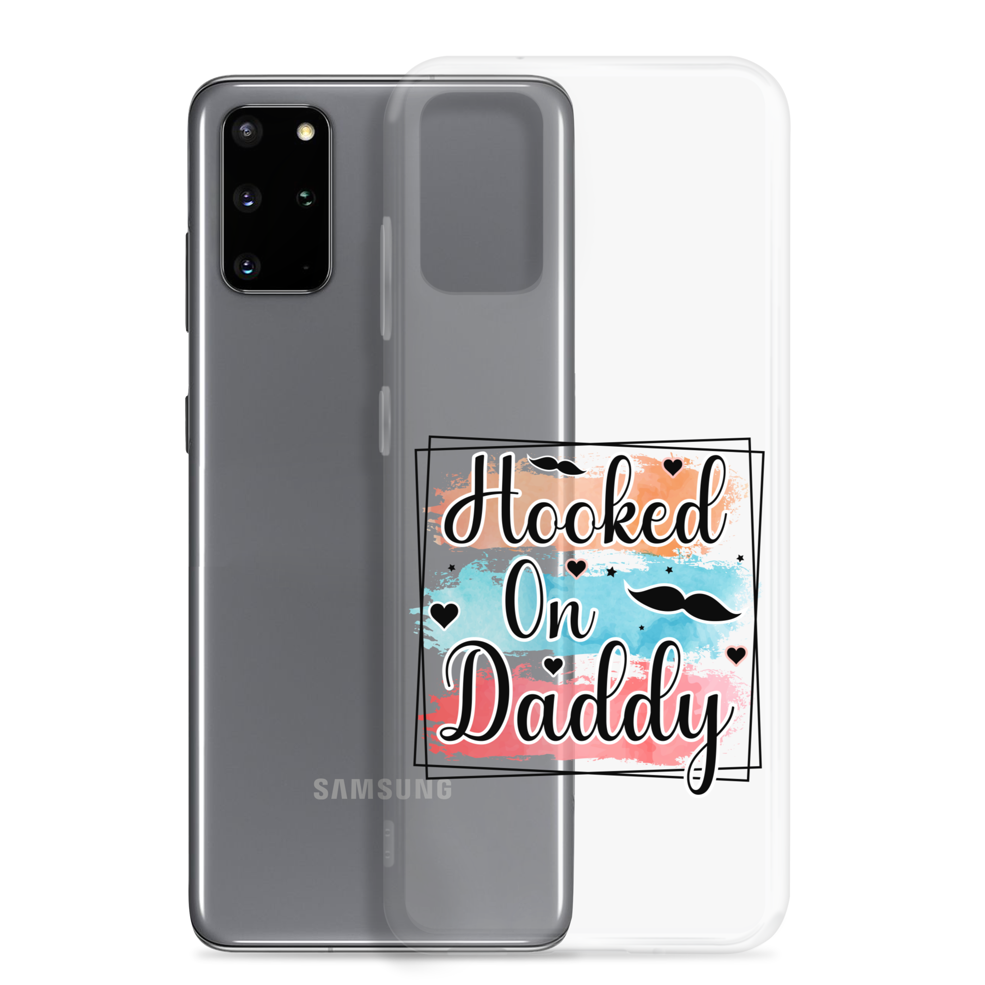 Hooked On Daddy Clear Case for Samsung®