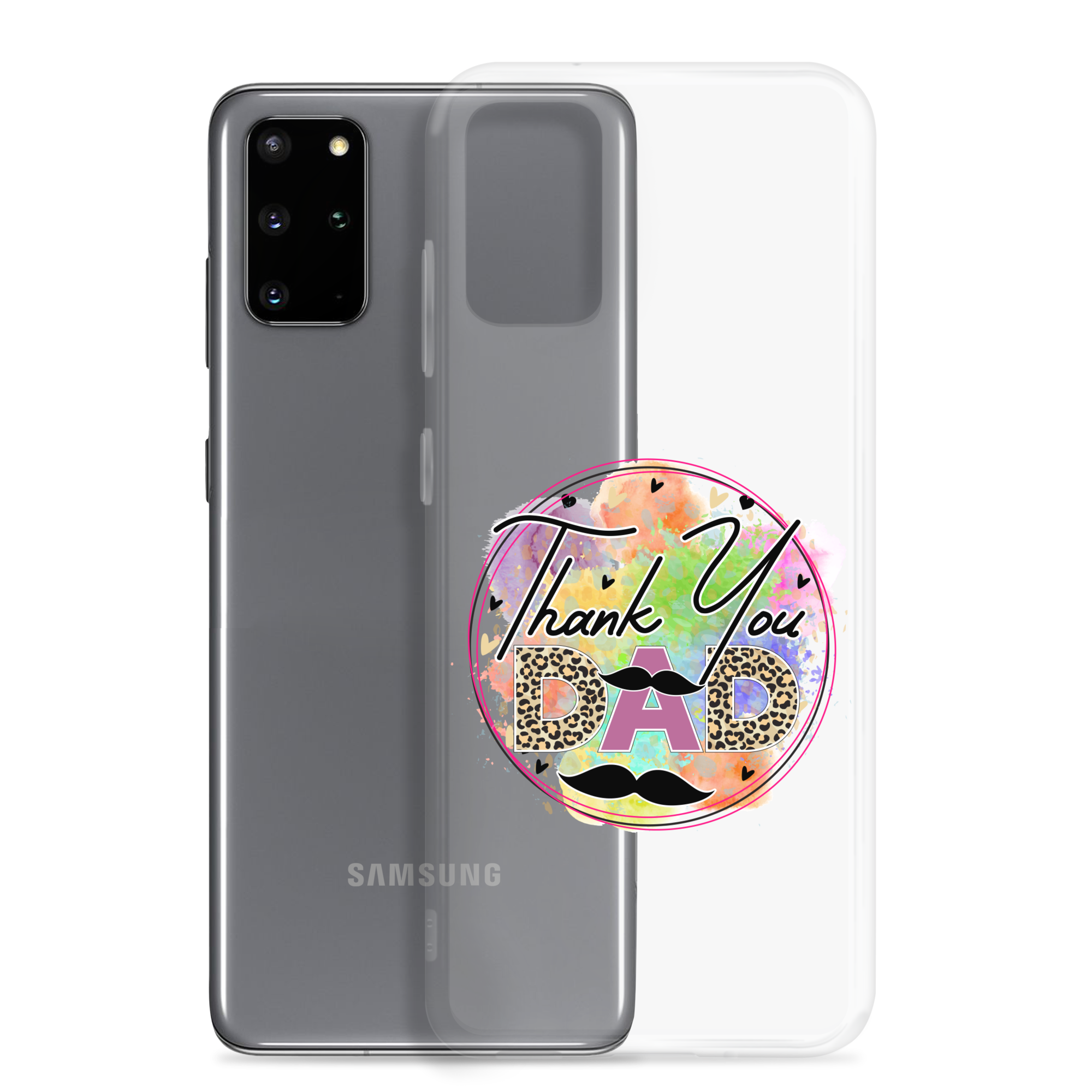 Thank You Dad Clear Case for Samsung®