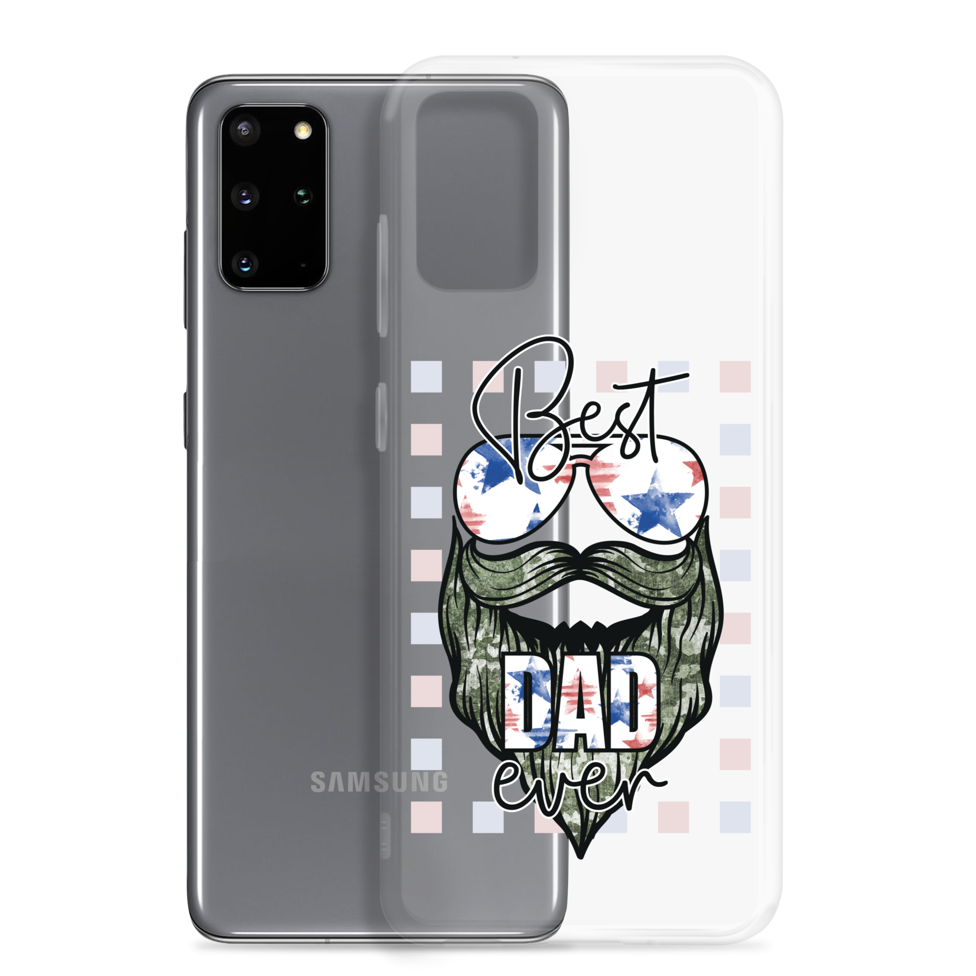 Best Dad Ever Clear Case for Samsung®