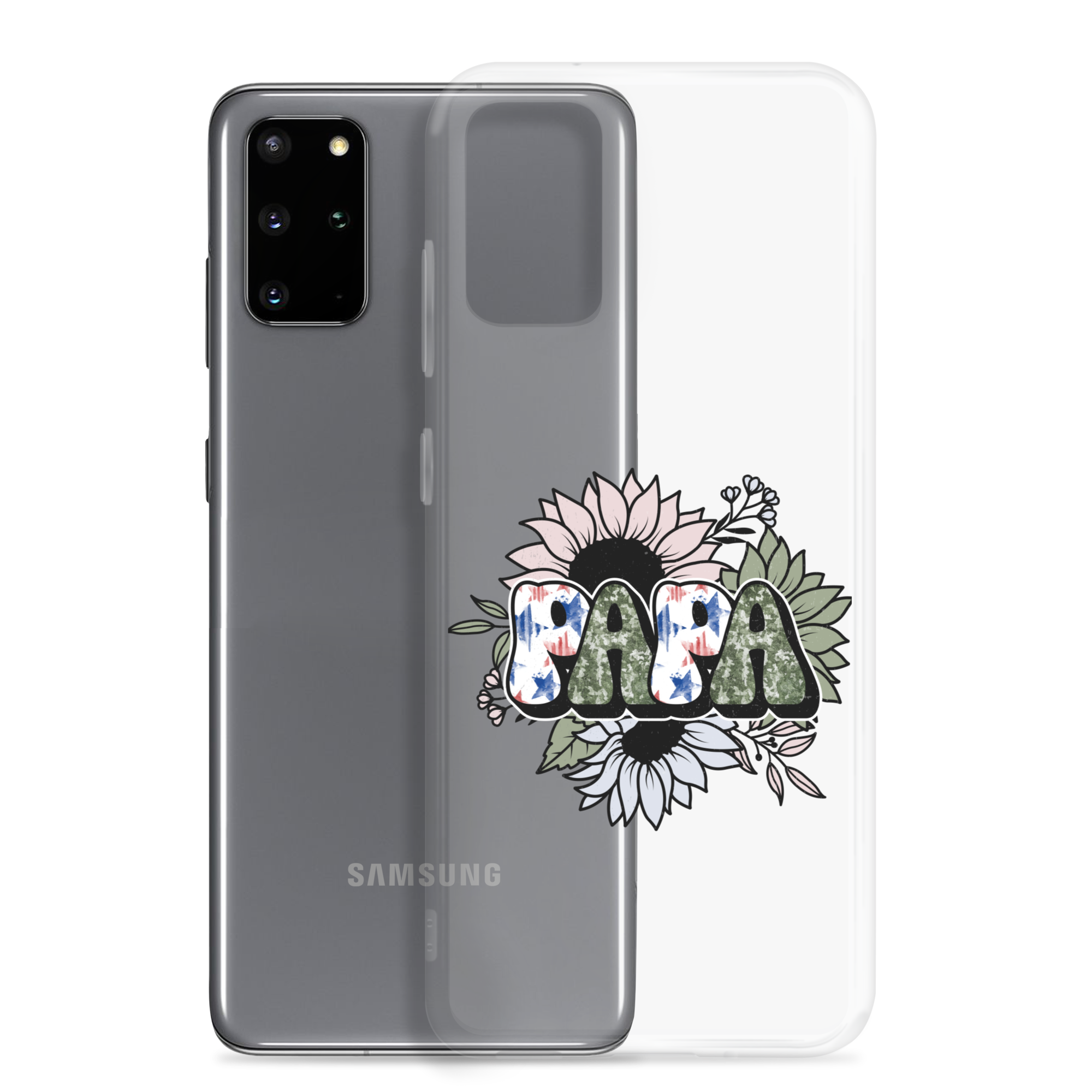 Papa Clear Case for Samsung®