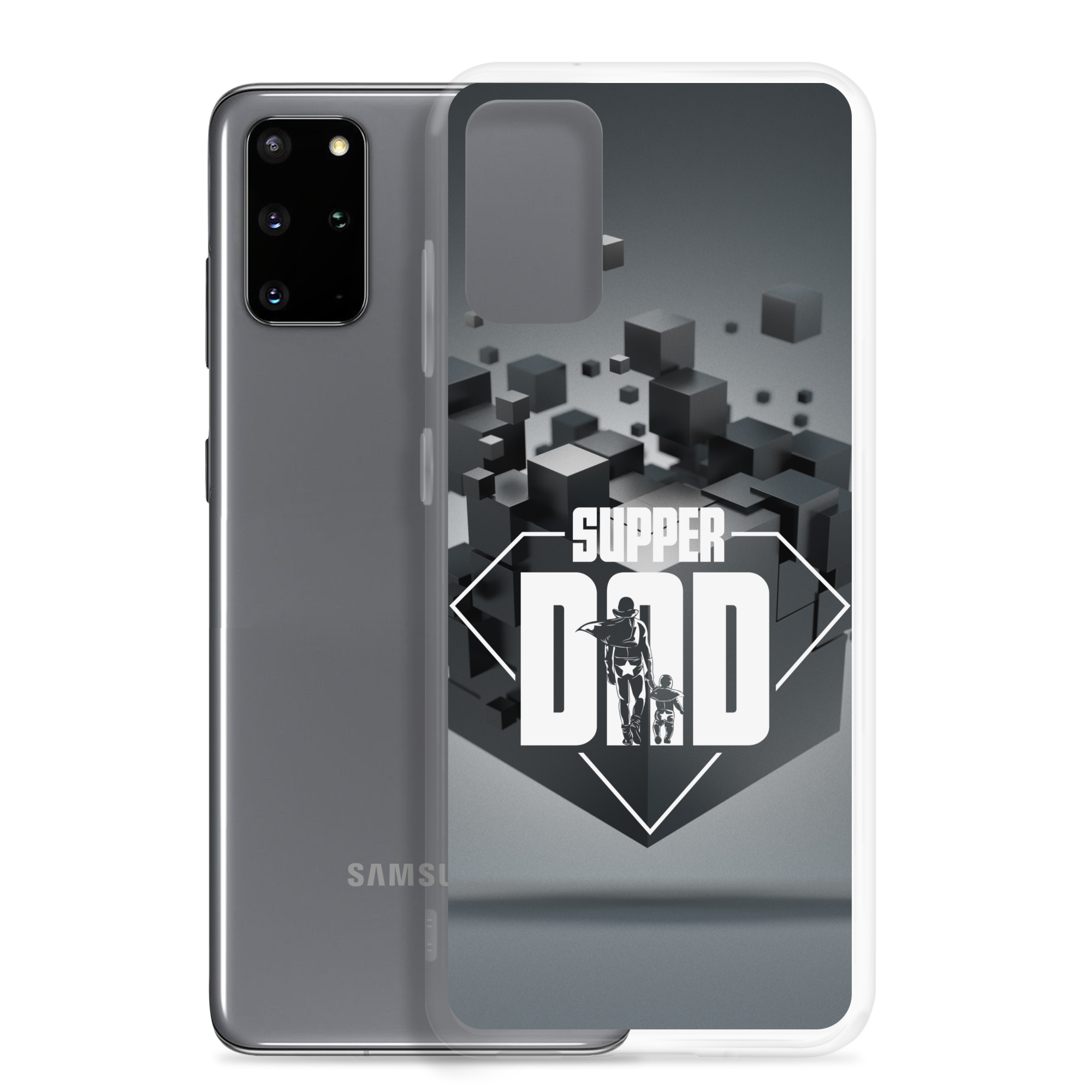 Super Dad Clear Case for Samsung®