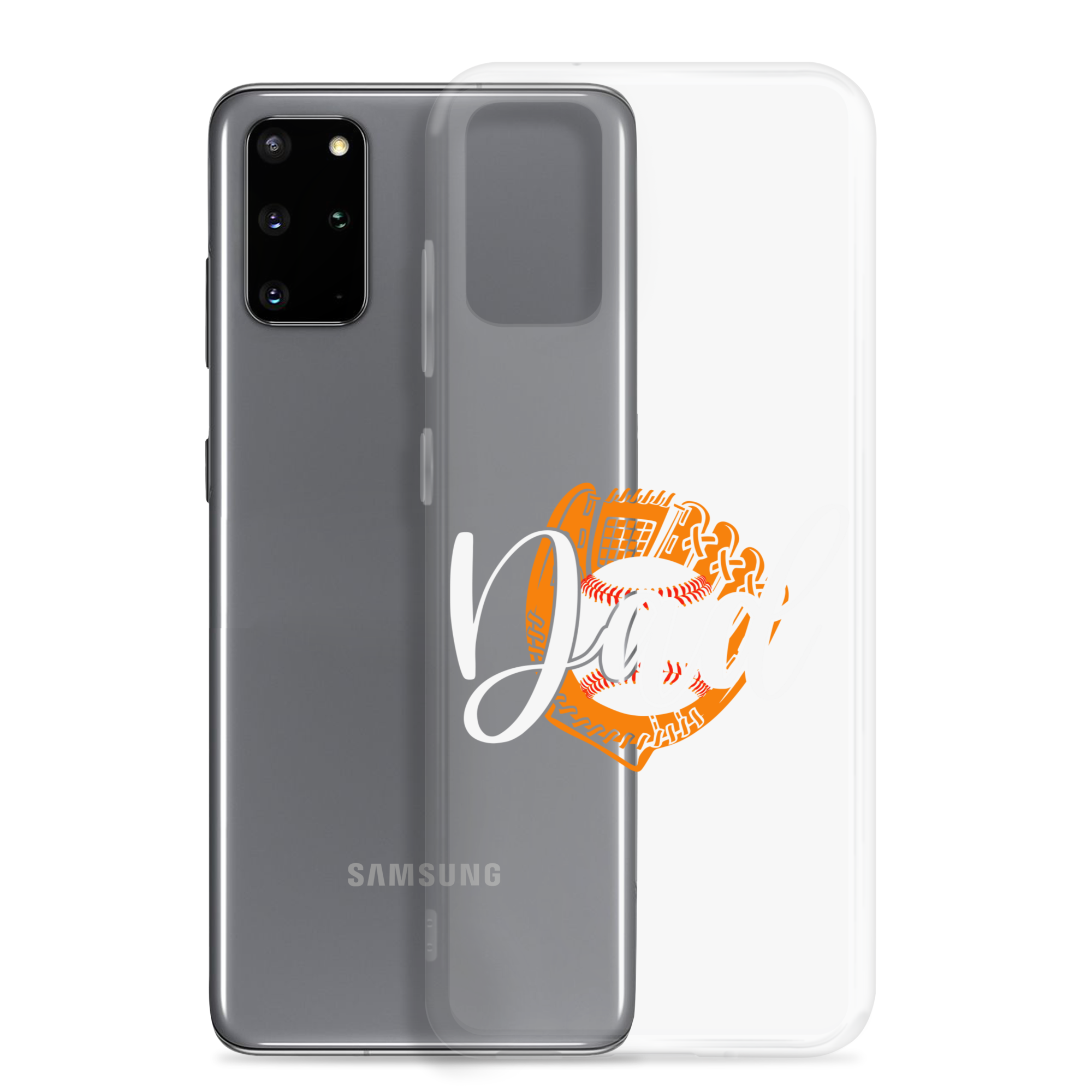 Basketball Dad Clear Case for Samsung®