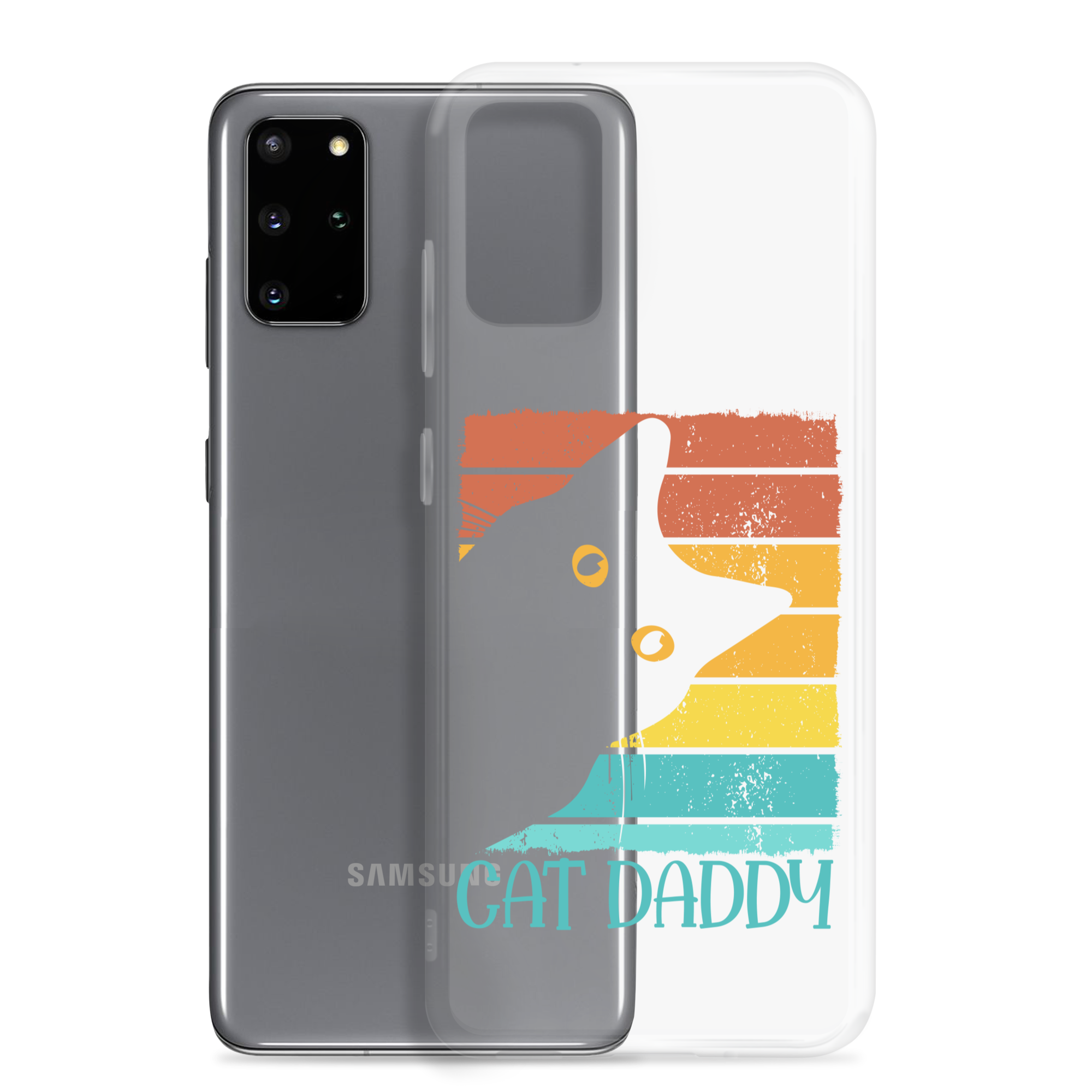 Cat Daddy Clear Case for Samsung®