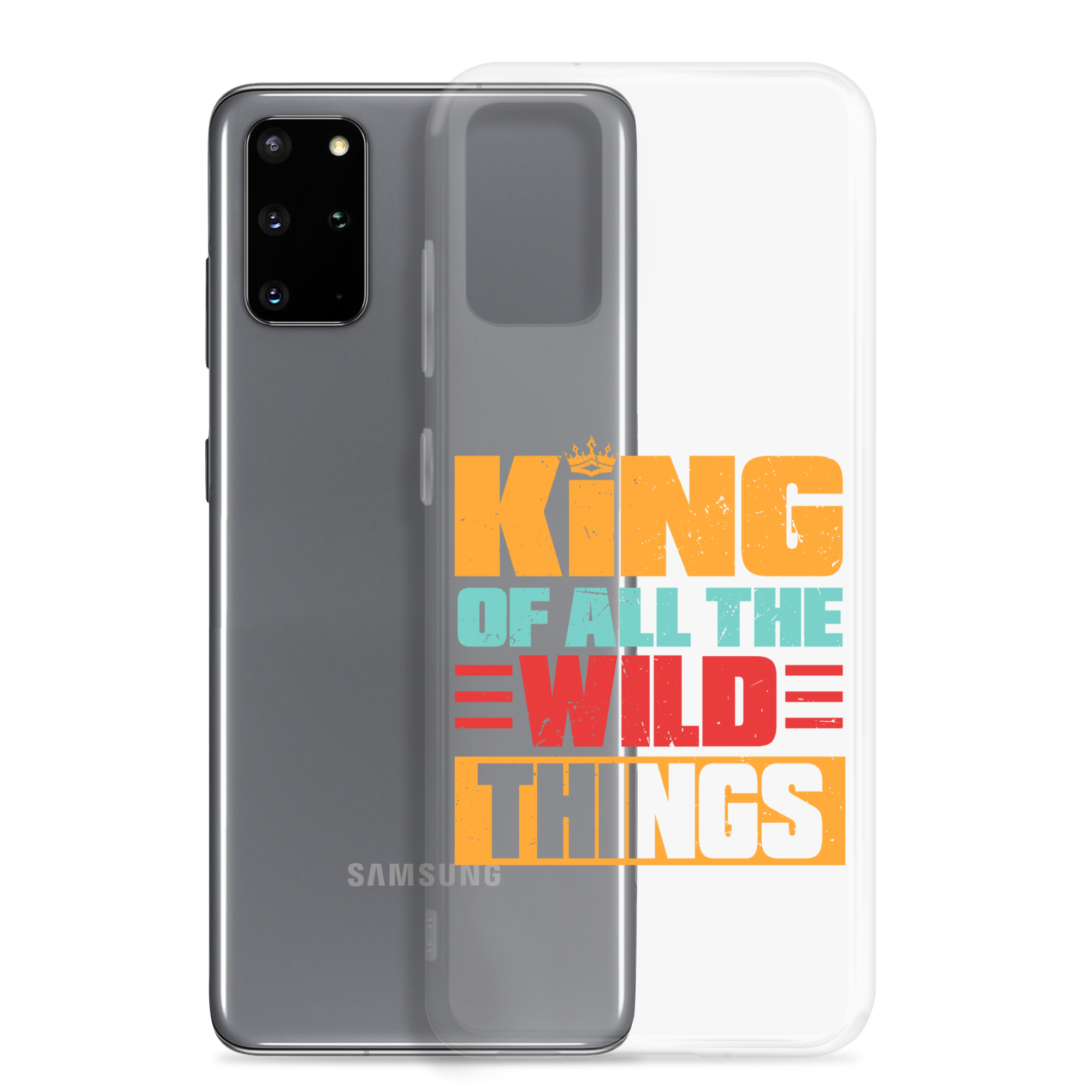 King Of All The Wild Things Clear Case for Samsung®