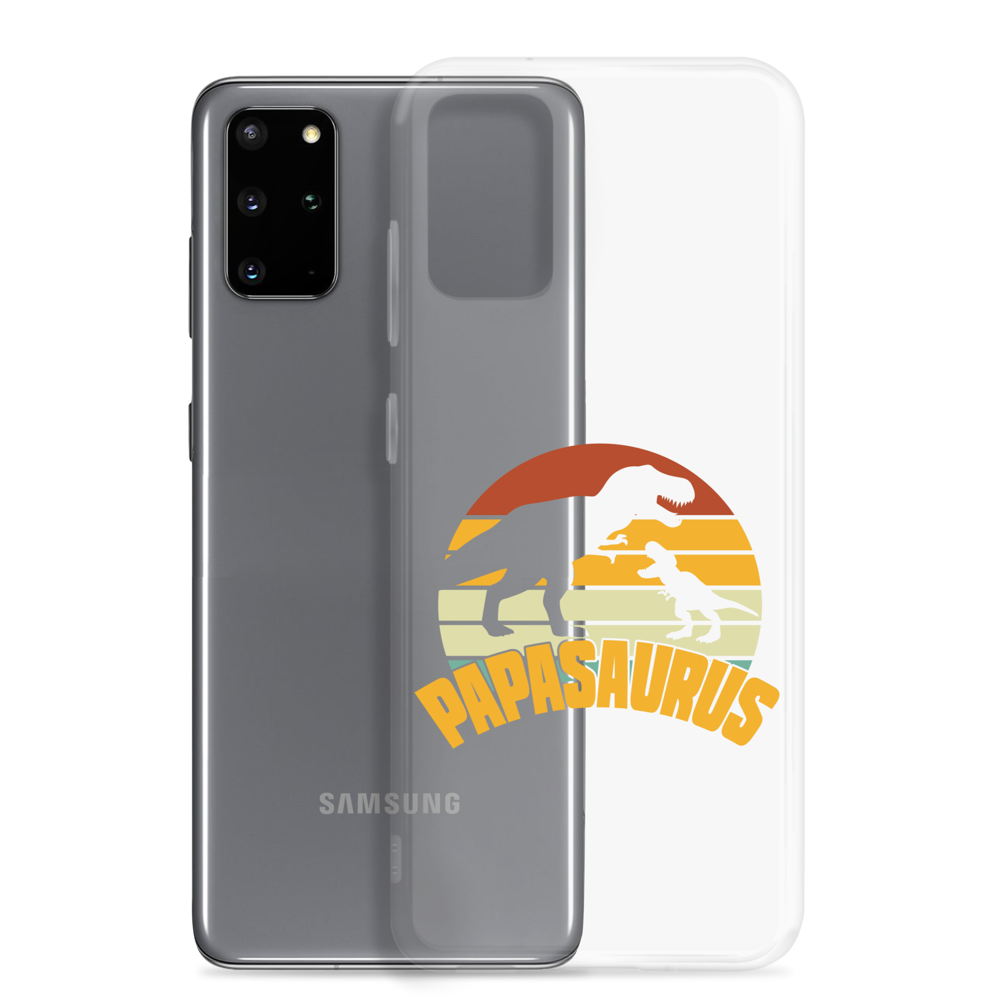 Papasaurus Clear Case for Samsung®