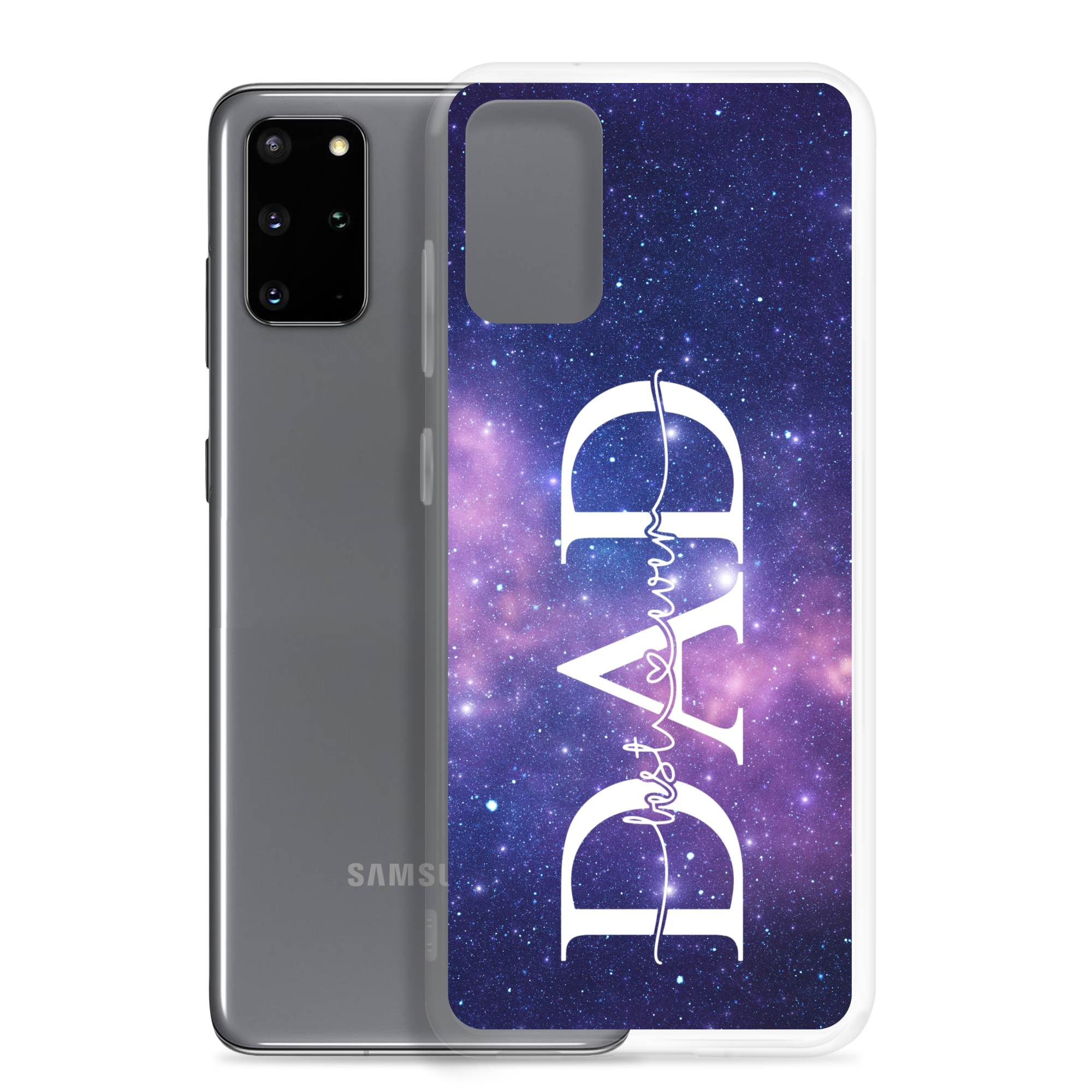 Best Dad Ever Clear Case for Samsung®