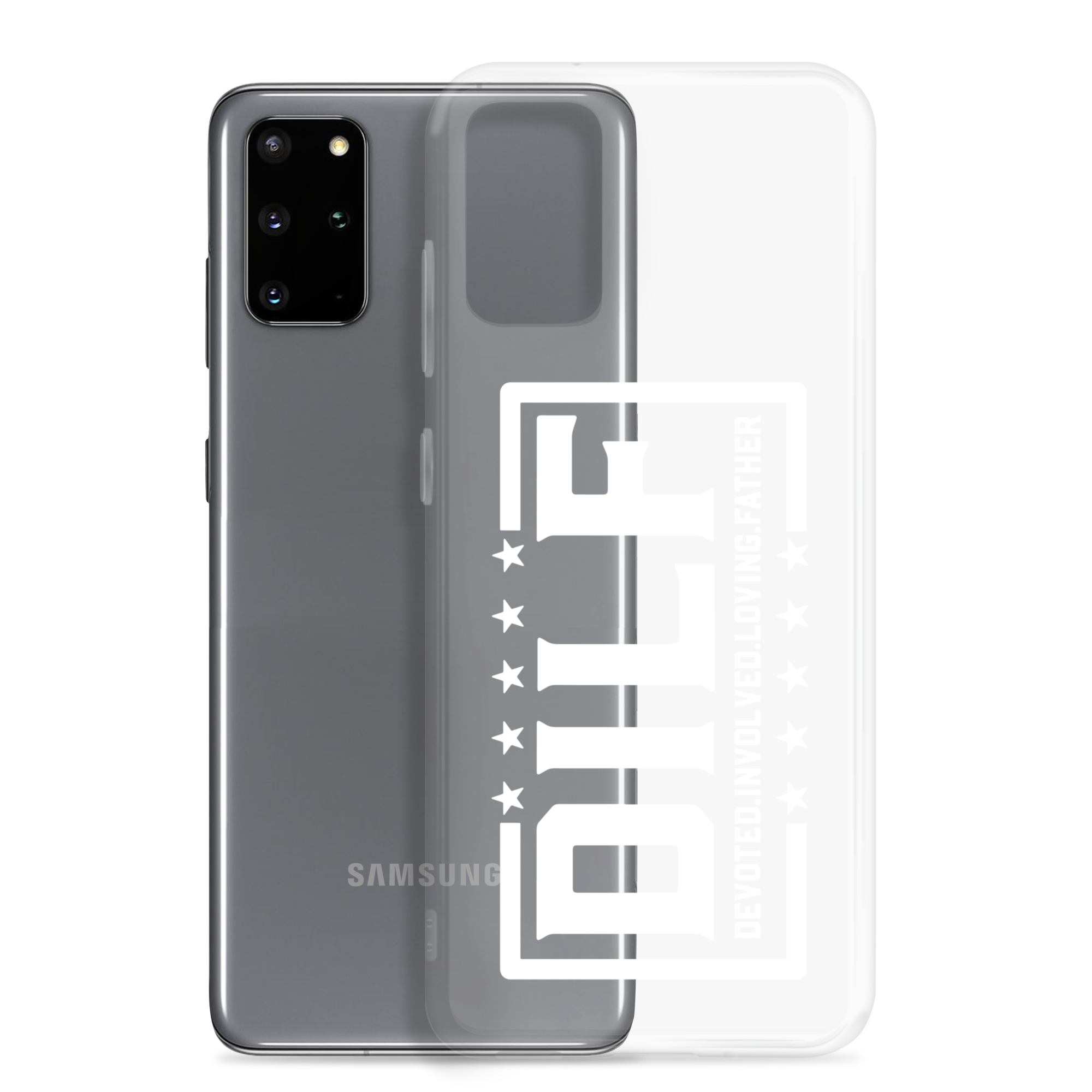 Dilf Devoted, Involved, Loving, Father Clear Case for Samsung®