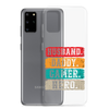 Husband, Daddy, Gamer, Hero Clear Case for Samsung®