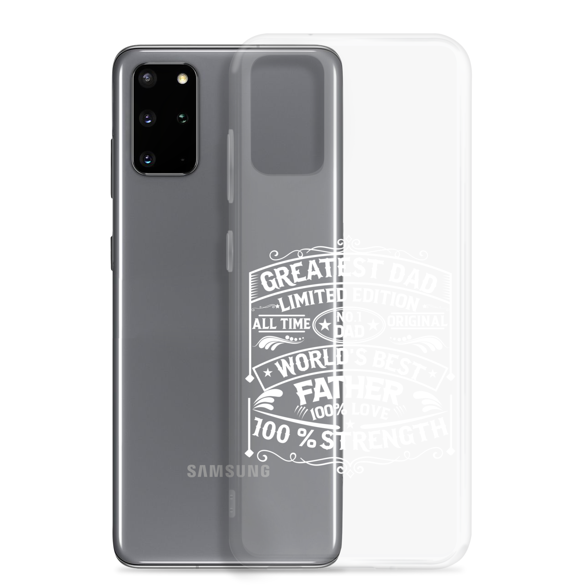 Greatest Dad Limited Edition All Time Clear Case for Samsung®