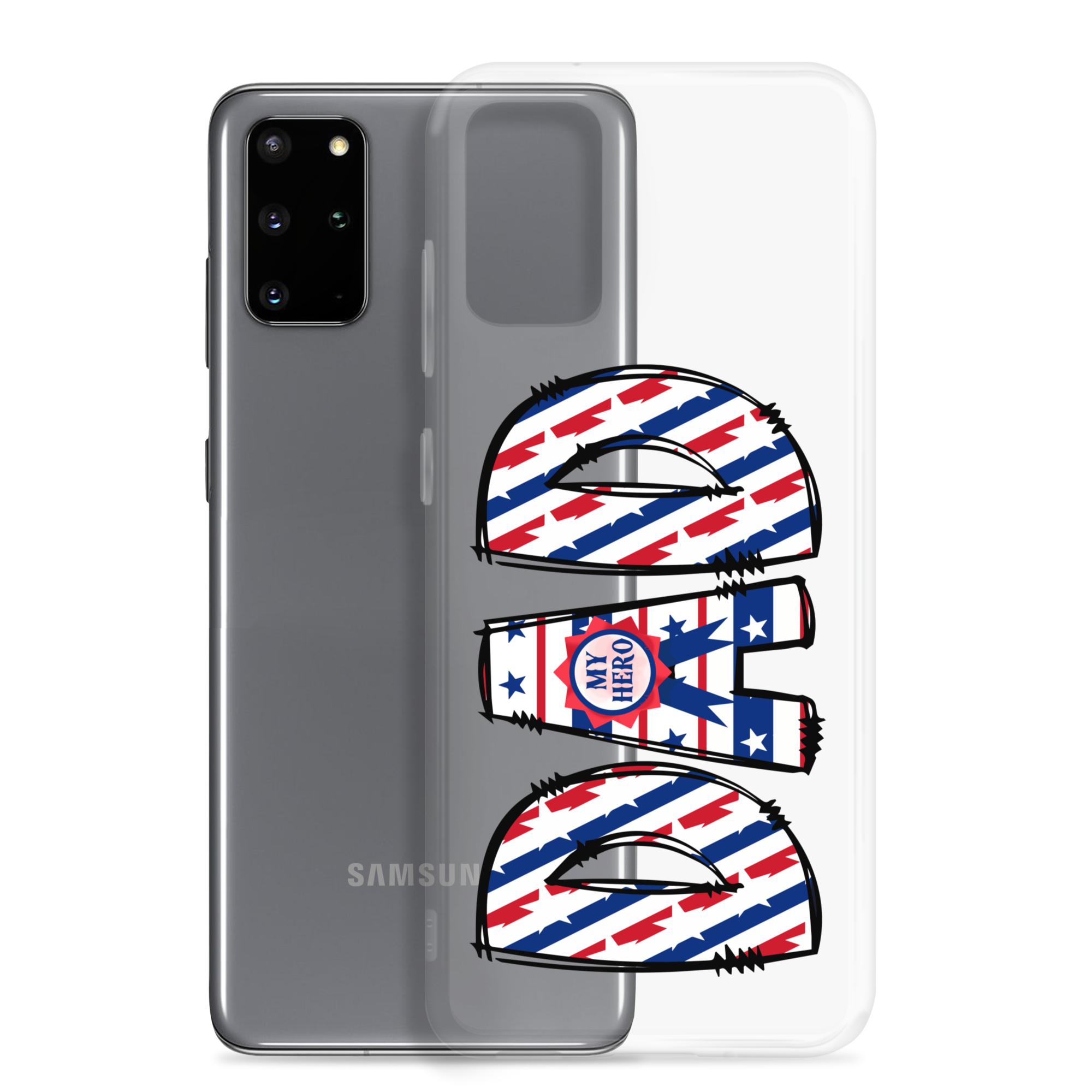 My Hero Dad Clear Case for Samsung®